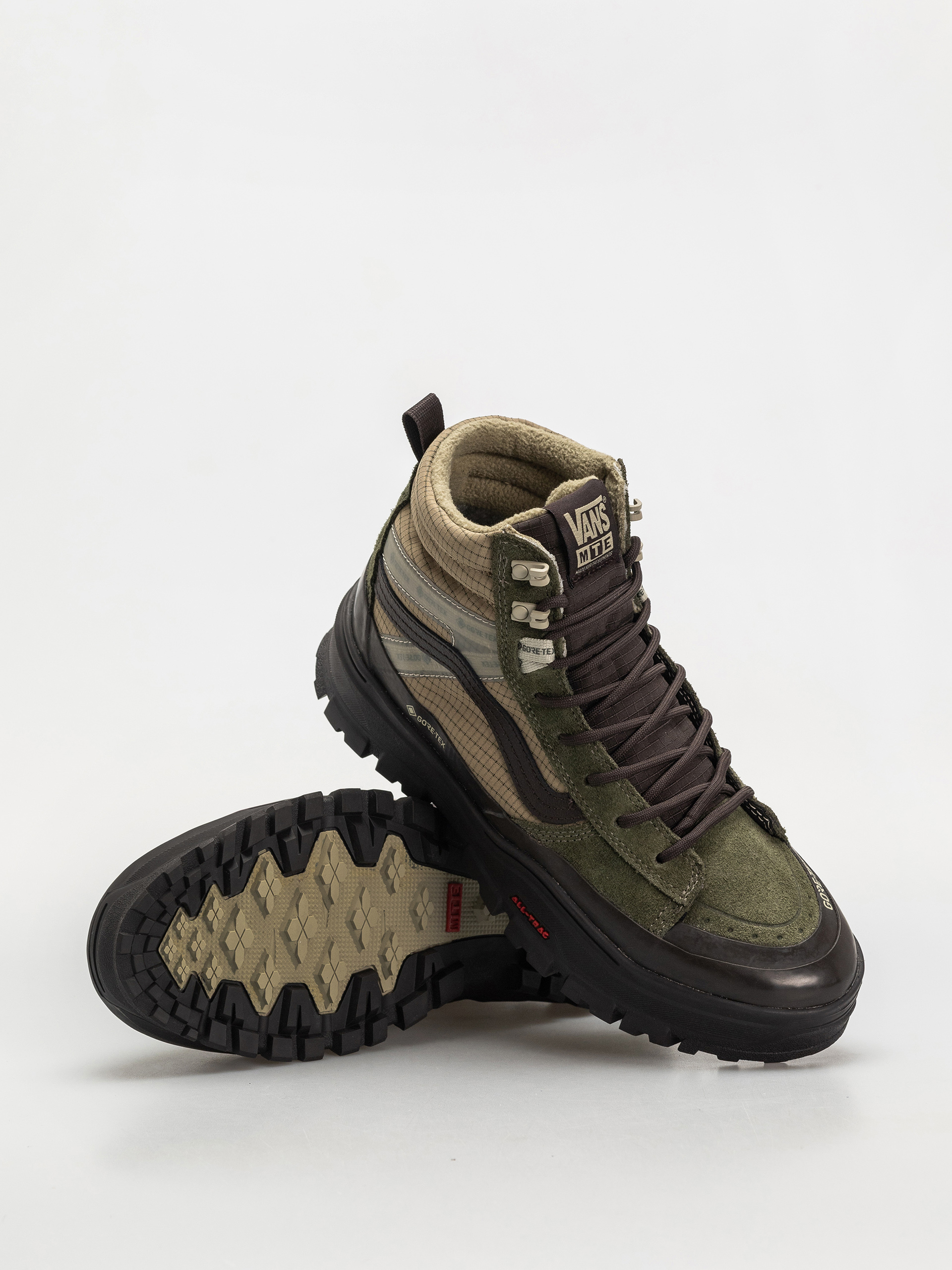 Pantofi Vans Mte Sk8 Hi Gore Tex Insulated (dark green/dark brown)
