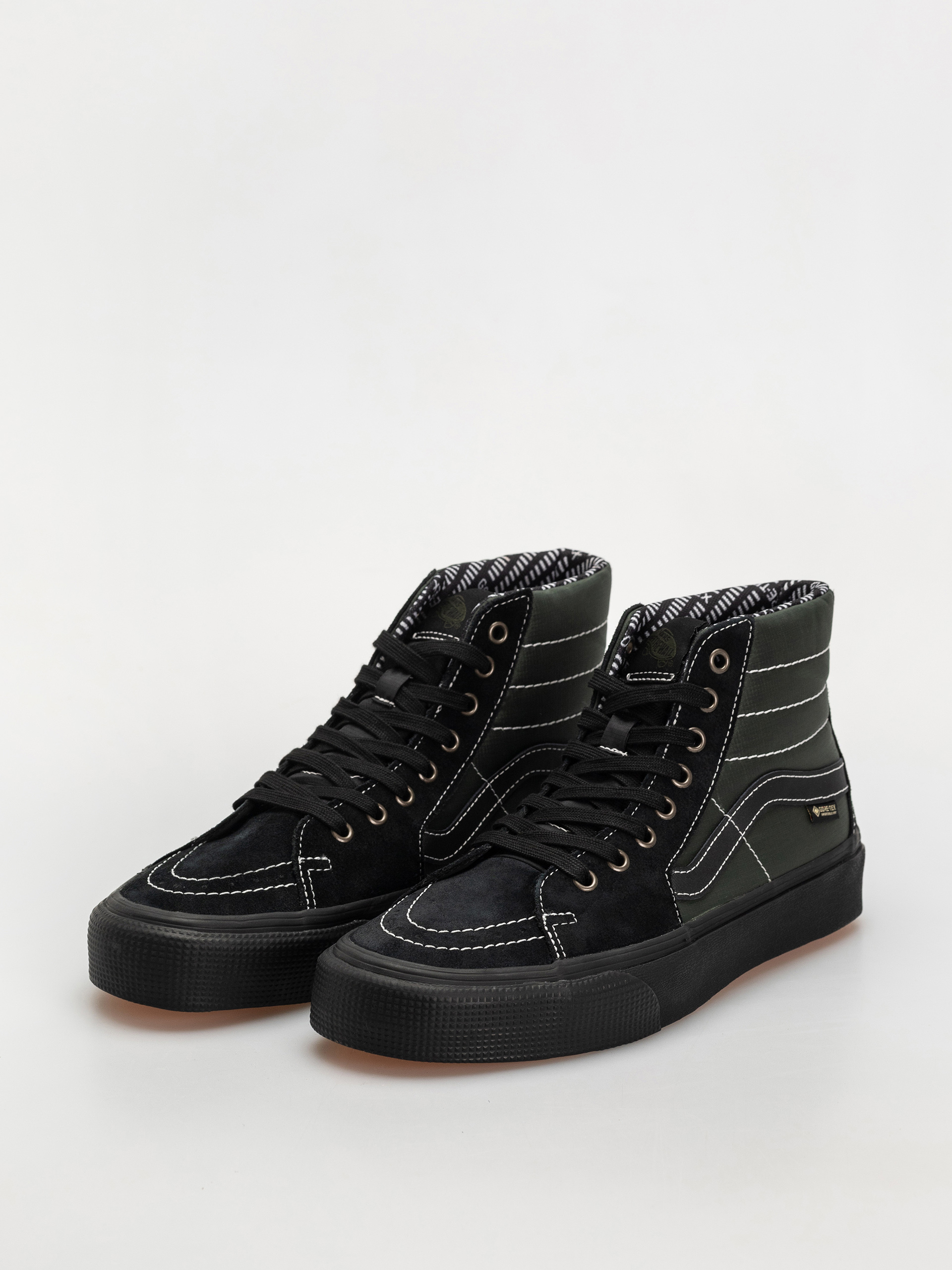 Pantofi Vans Sk8 Hi Gore Tex (outdoor black/green)