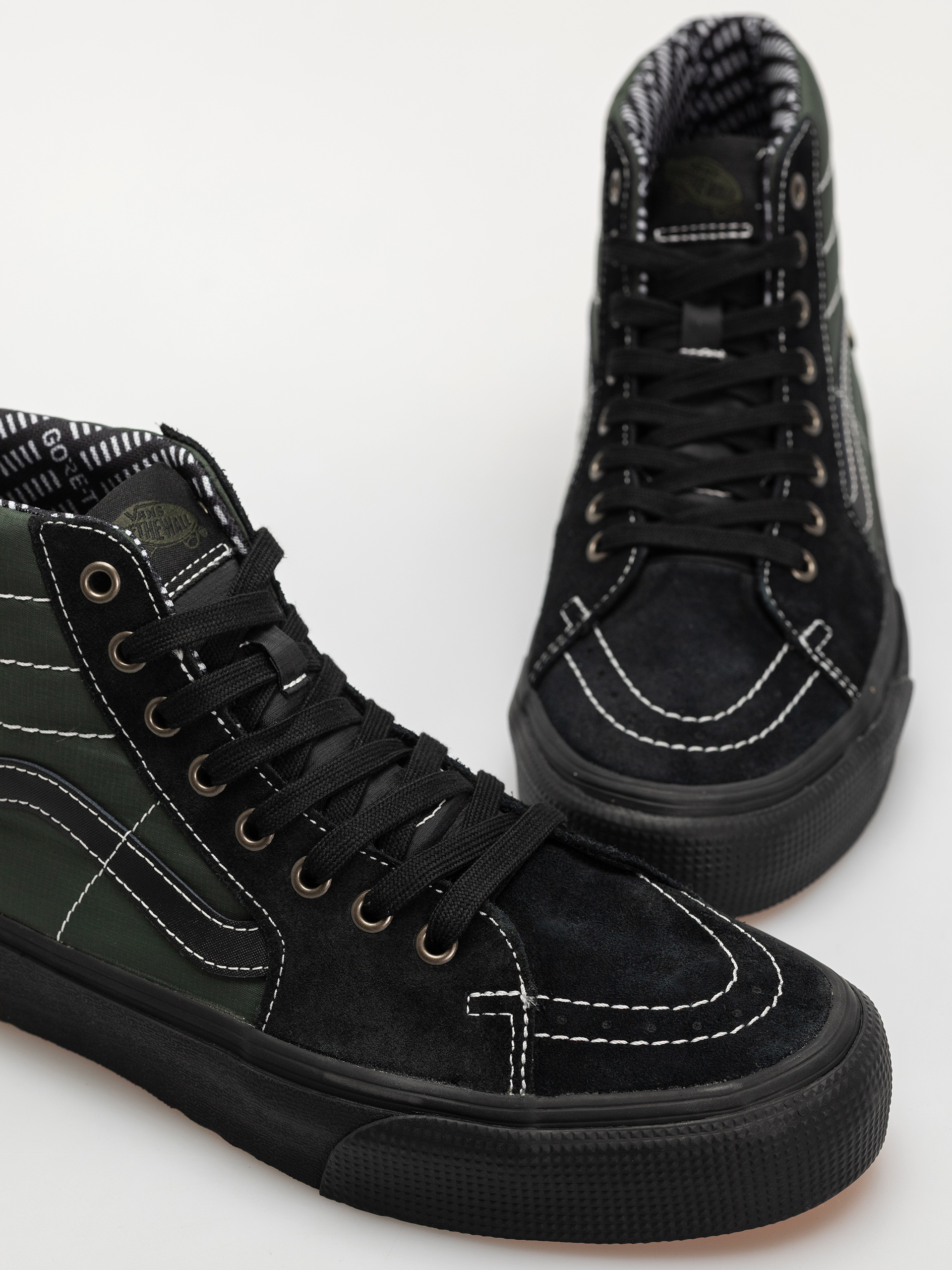 Pantofi Vans Sk8 Hi Gore Tex (outdoor black/green)