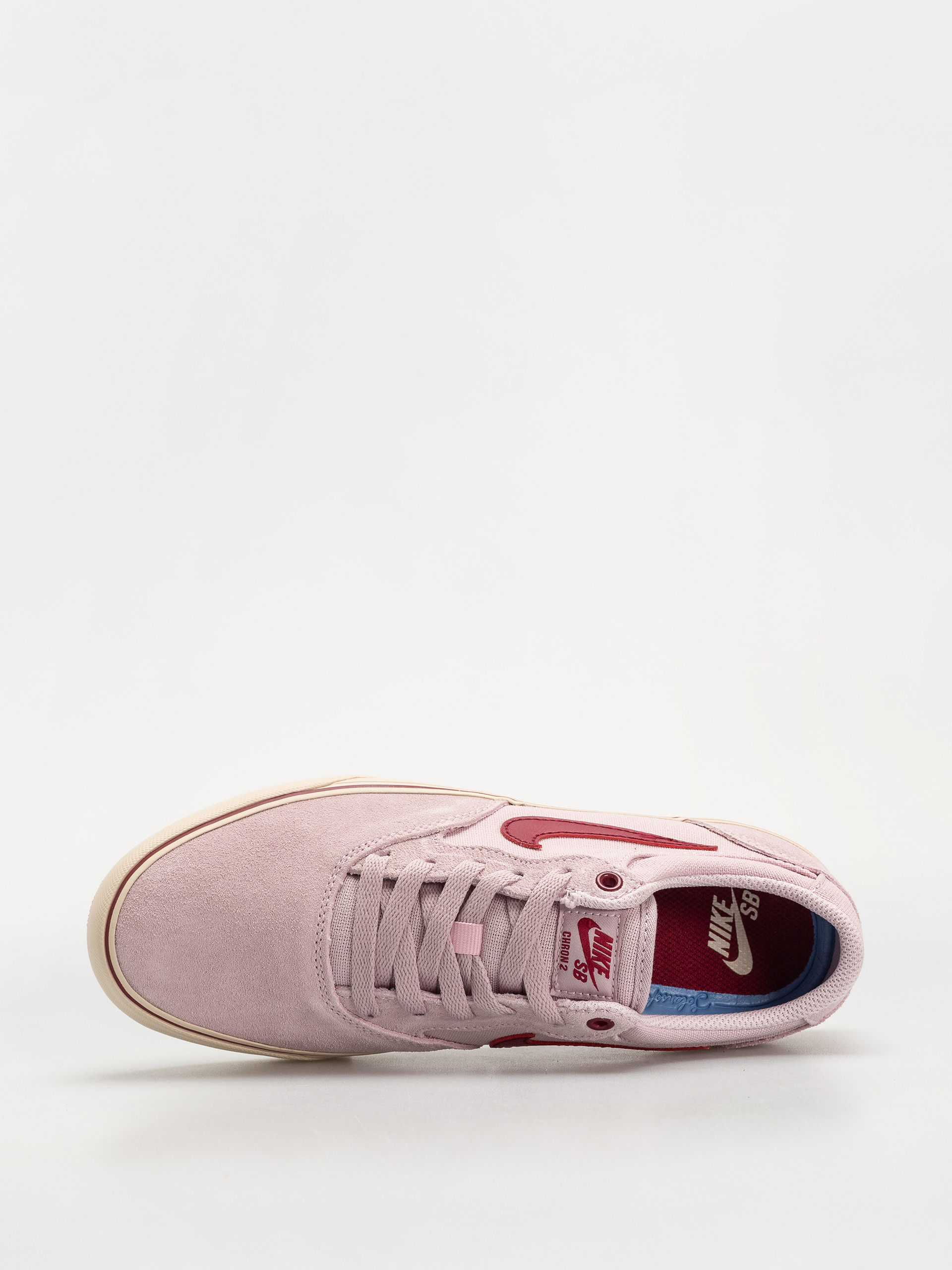 Pantofi Nike SB Chron 2 (pink foam/noble red pearl white)