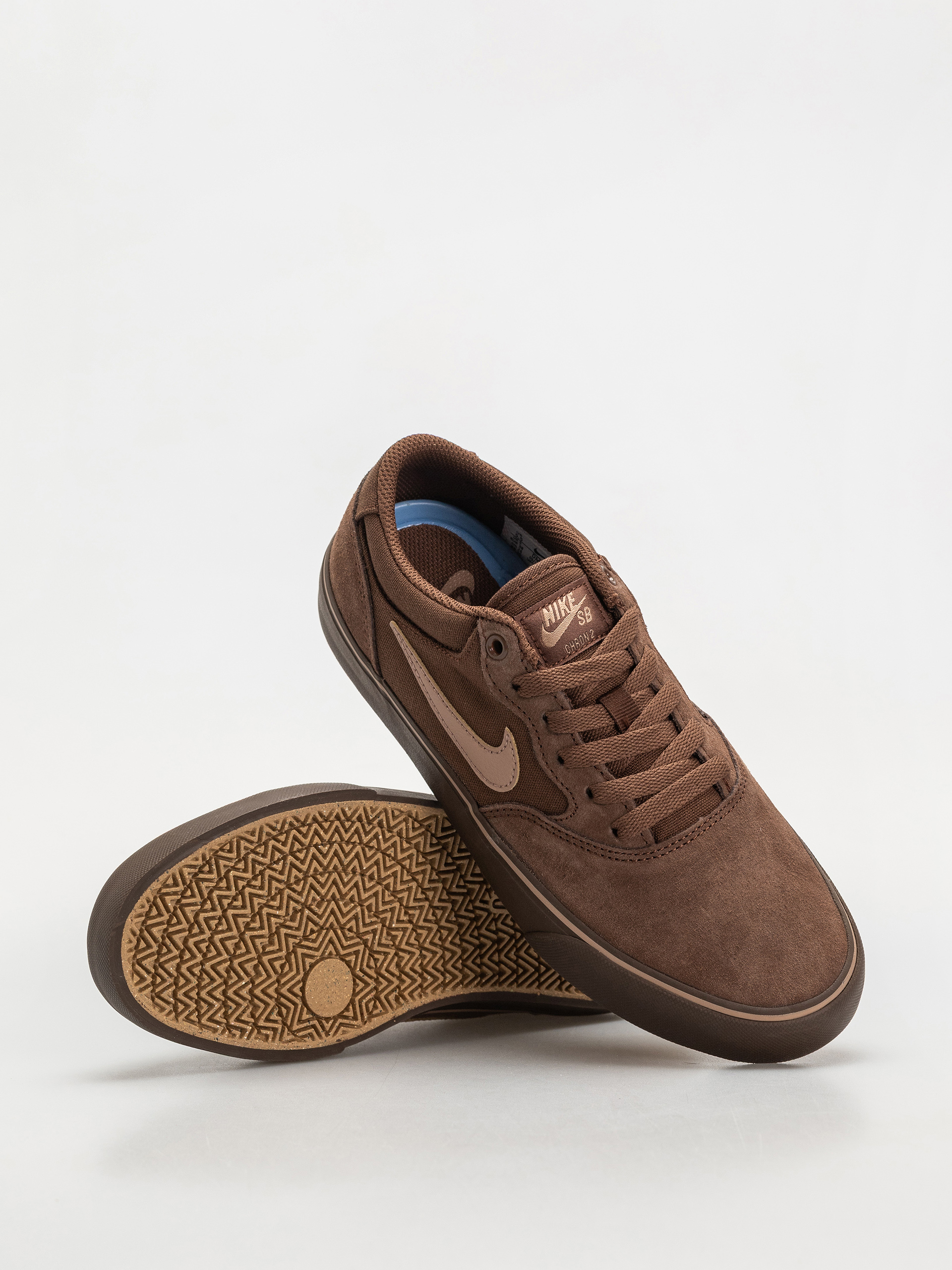 Pantofi Nike SB Chron 2 - maro (fauna brown/desert dust baroque brown)