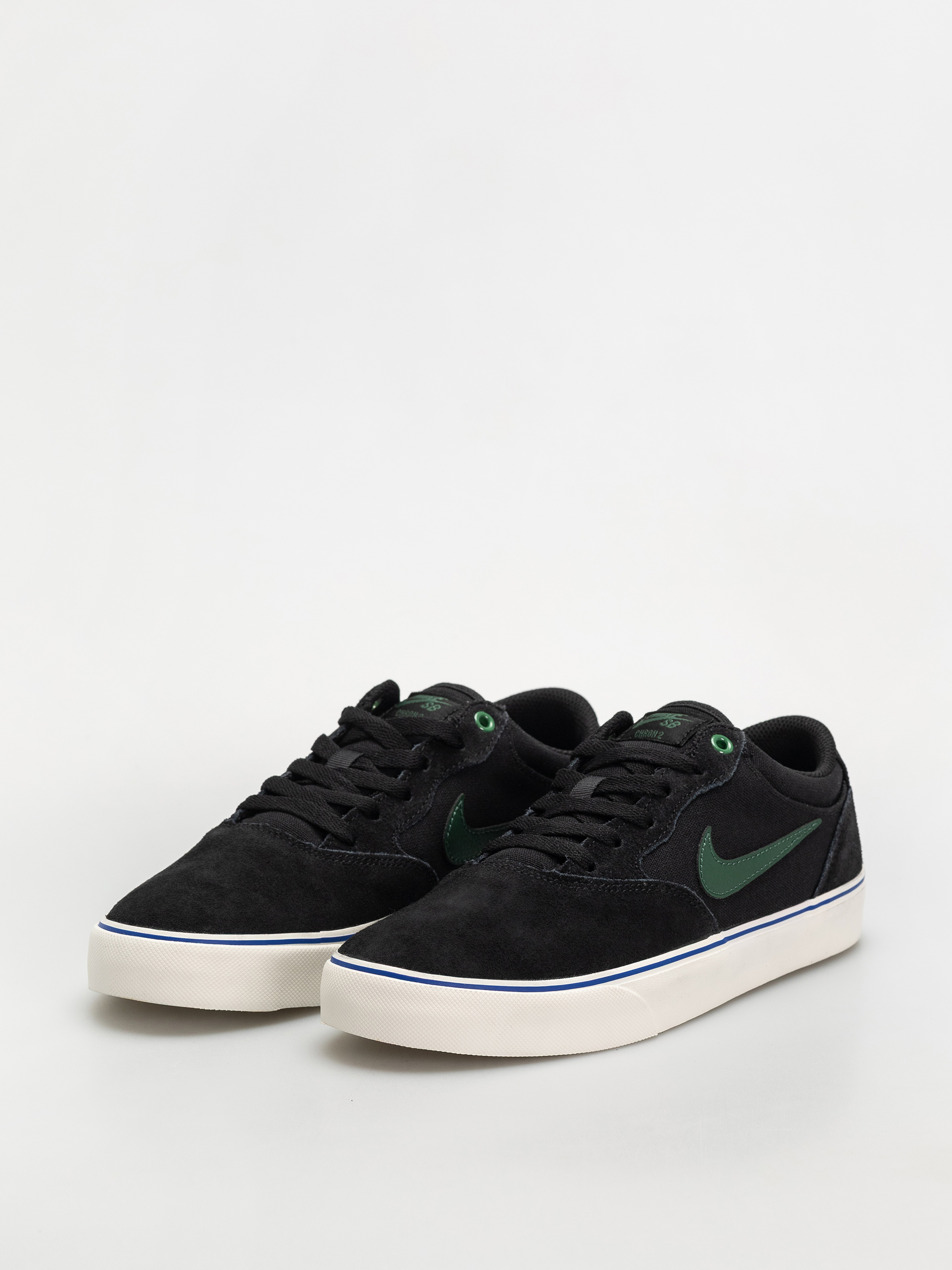 Pantofi Nike SB Chron 2 (black/fir sail racer blue)
