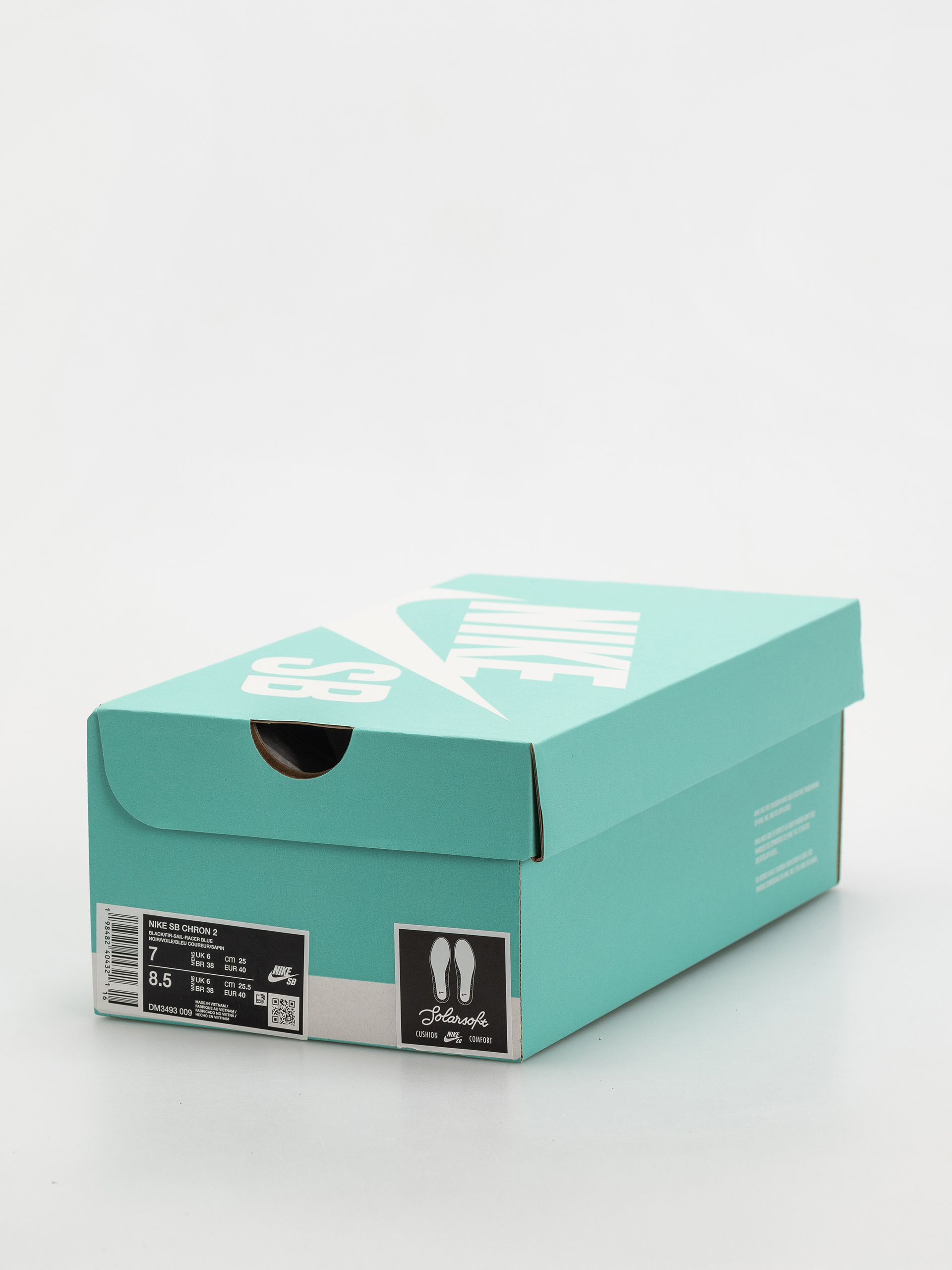 Pantofi Nike SB Chron 2 (black/fir sail racer blue)