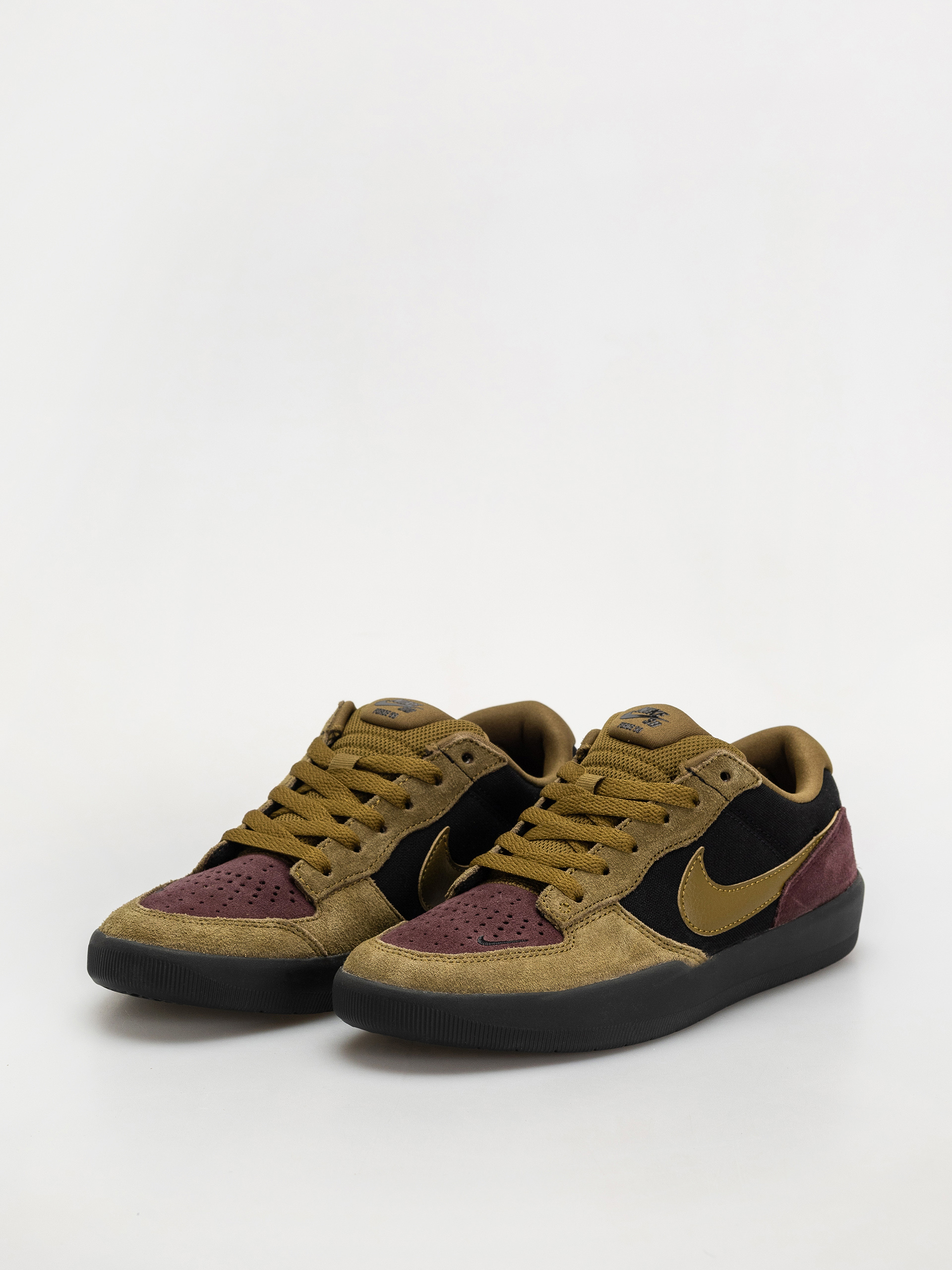 Pantofi Nike SB Force 58 (black/olive flak burgundy crush off noir)