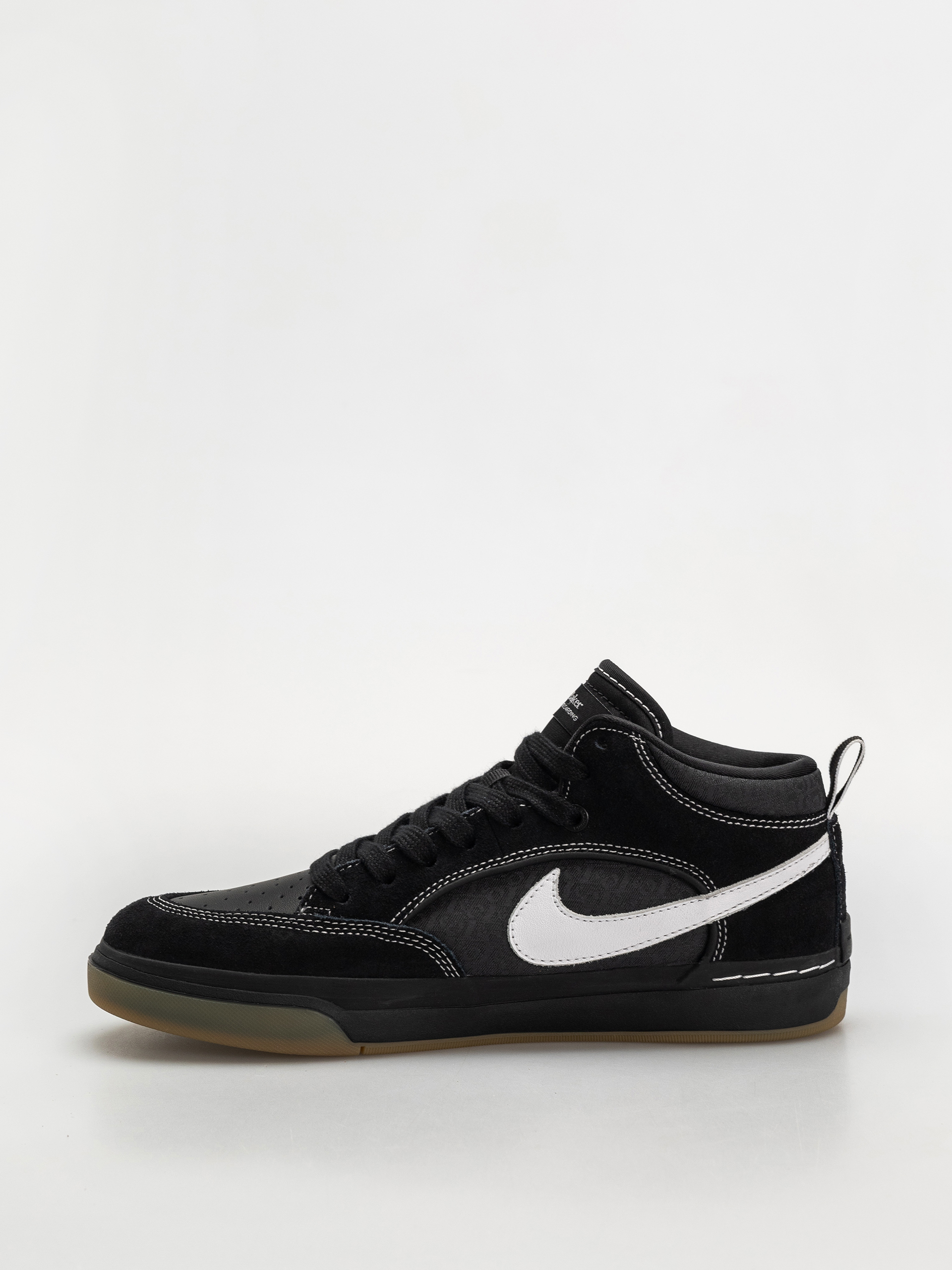 Pantofi Nike SB React Leo (black/white black gum light brown)