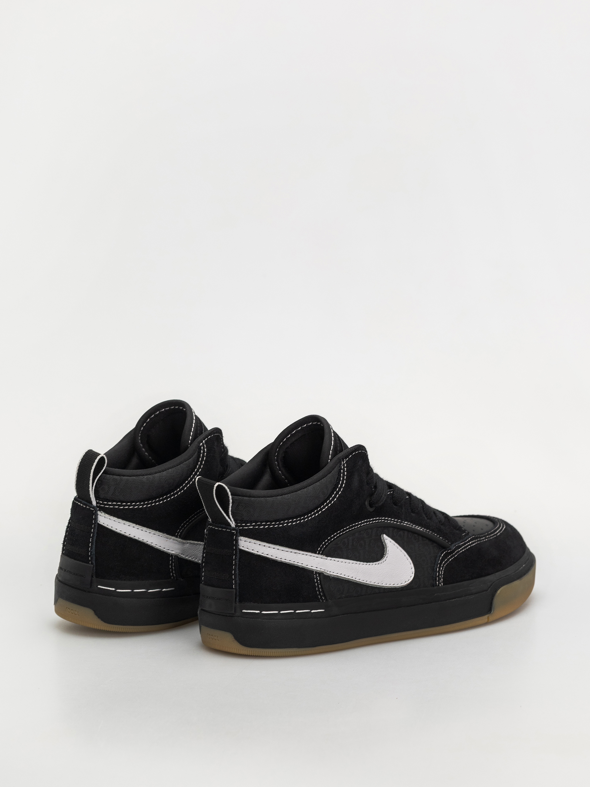 Pantofi Nike SB React Leo (black/white black gum light brown)