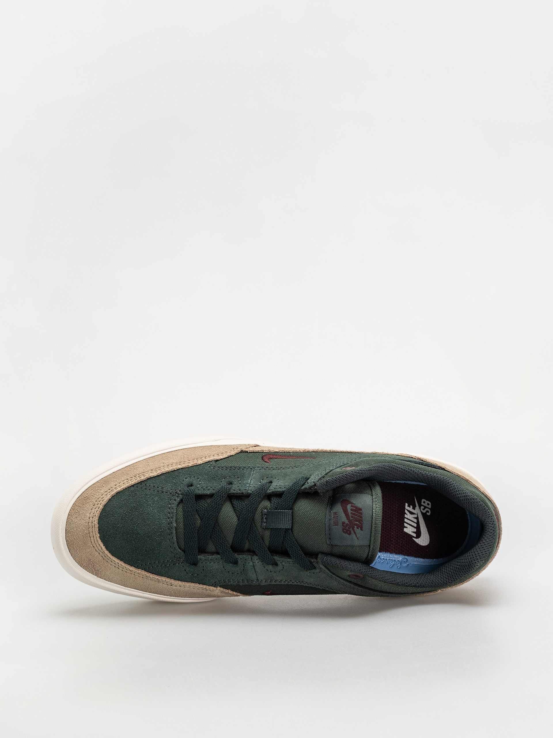 Pantofi Nike SB Malor (seaweed/burgundy crush khaki phantom)
