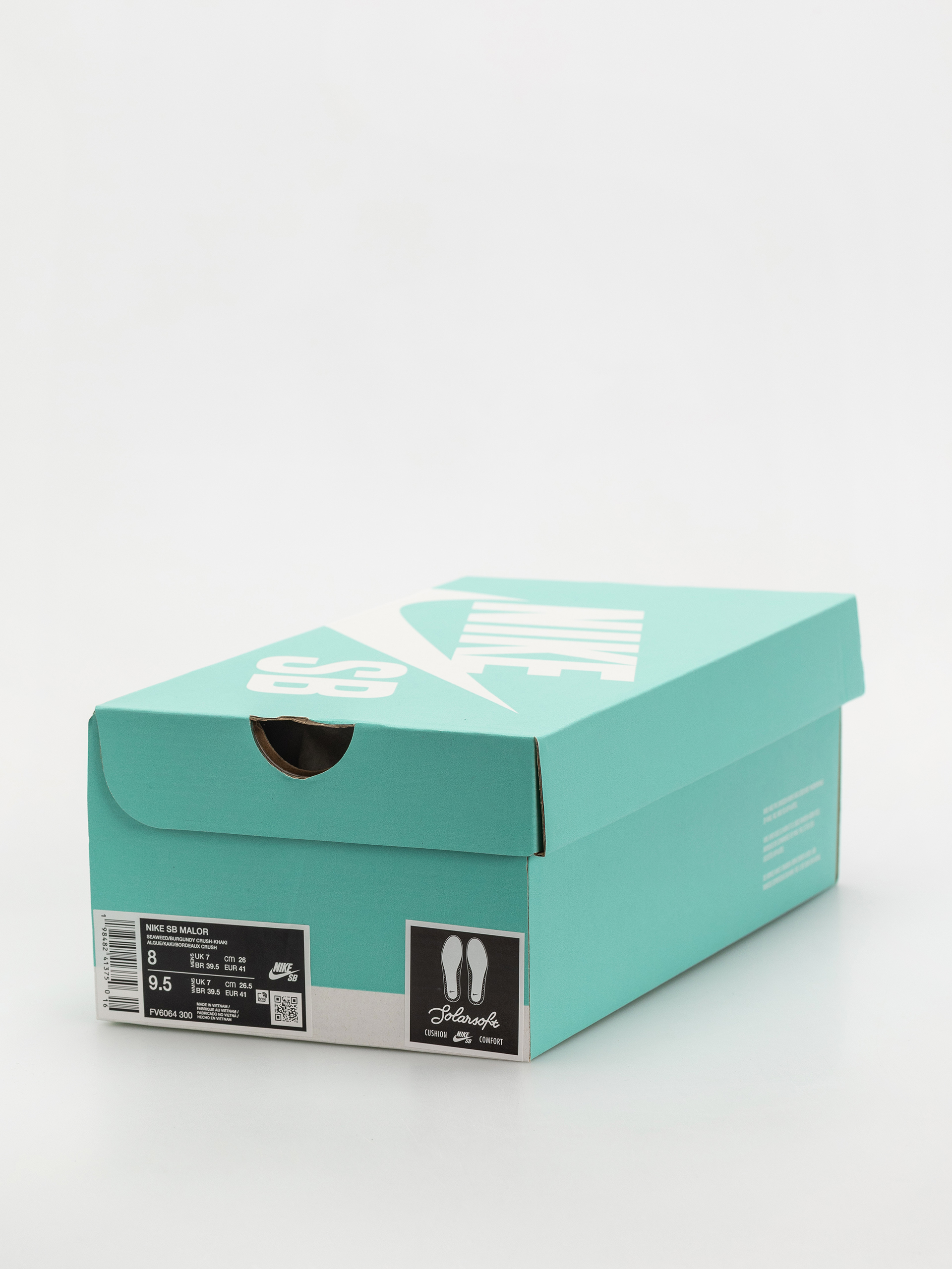 Pantofi Nike SB Malor (seaweed/burgundy crush khaki phantom)