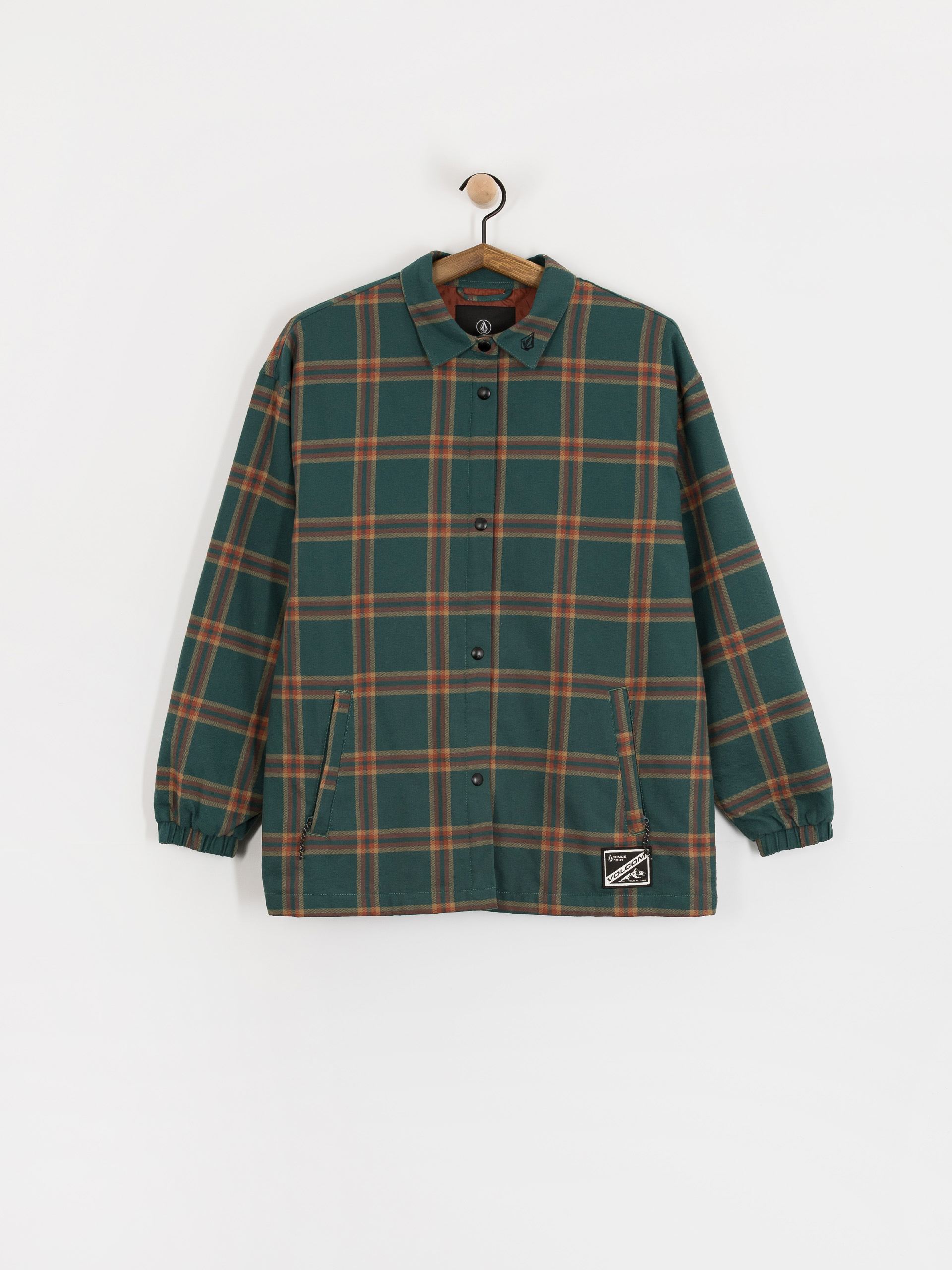 Pentru femei Geacă Volcom Ins Riding Flannel (atlantic deep)