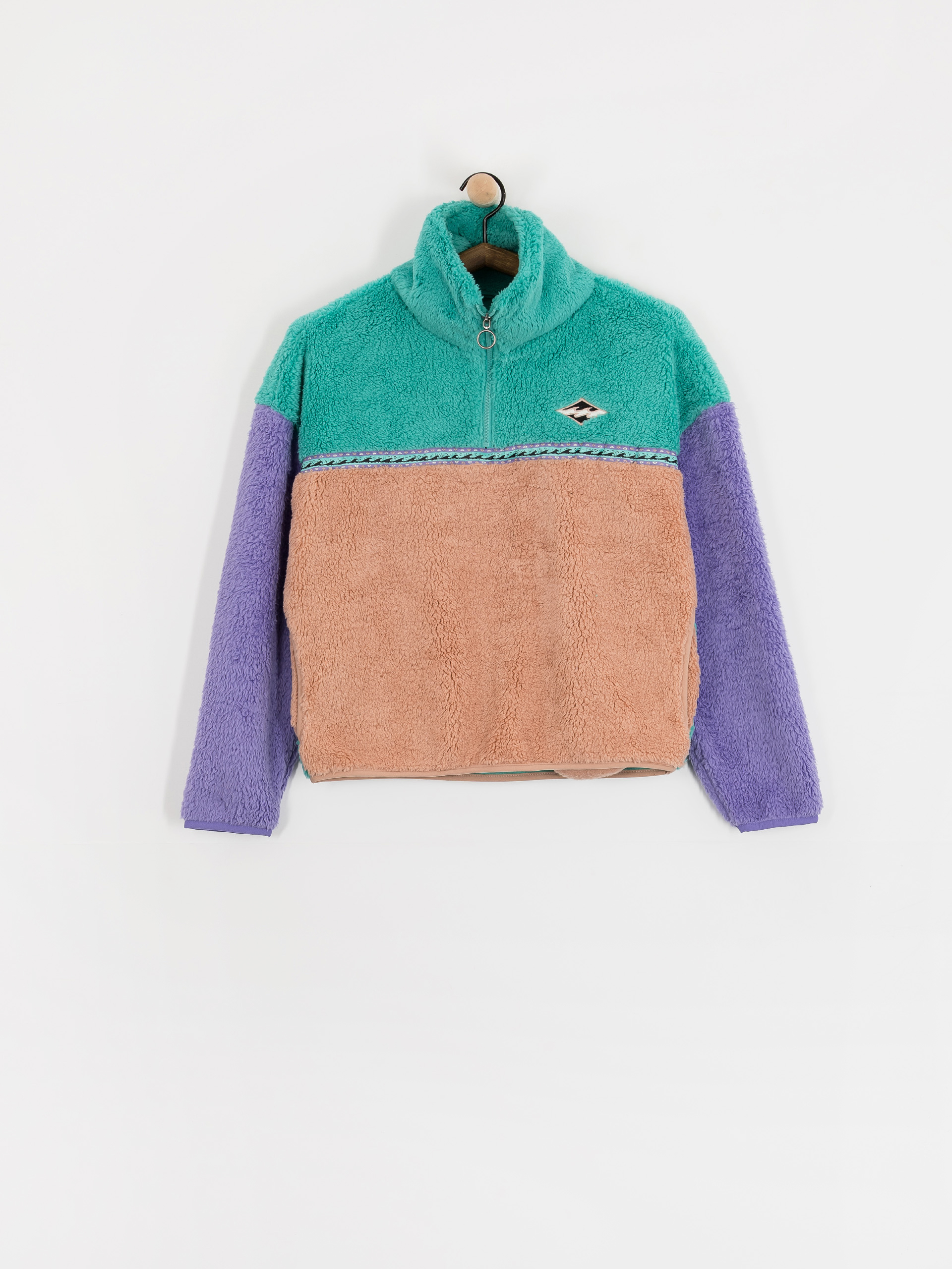 Pentru femei Hanorac din fleece Billabong Original Since (aqua haze)