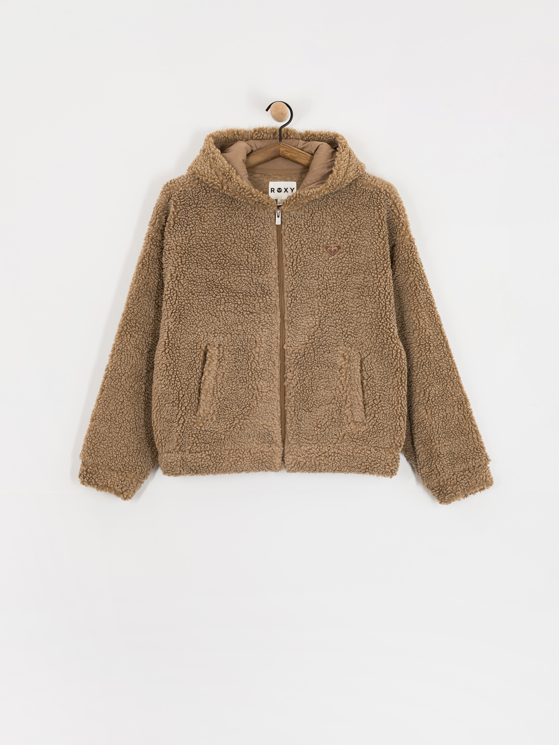 Pentru femei Hanorac din fleece Roxy City Track (woodsmoke)