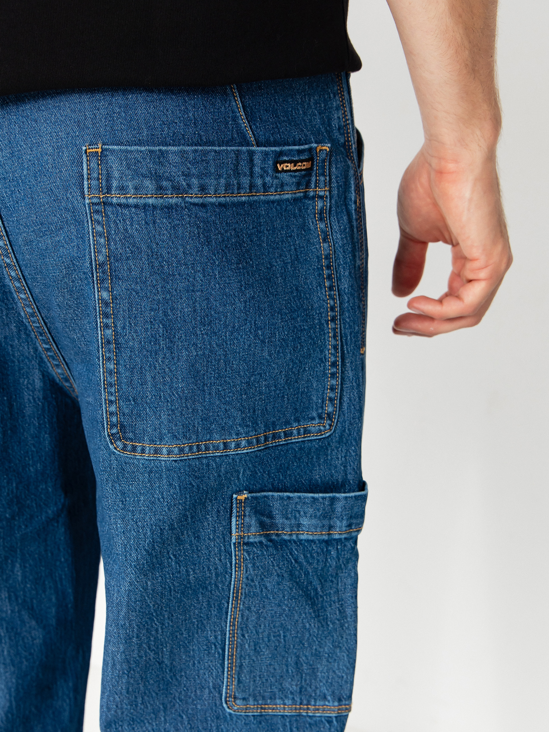 Pantaloni Volcom Kraftsman II Denim (bold blue)