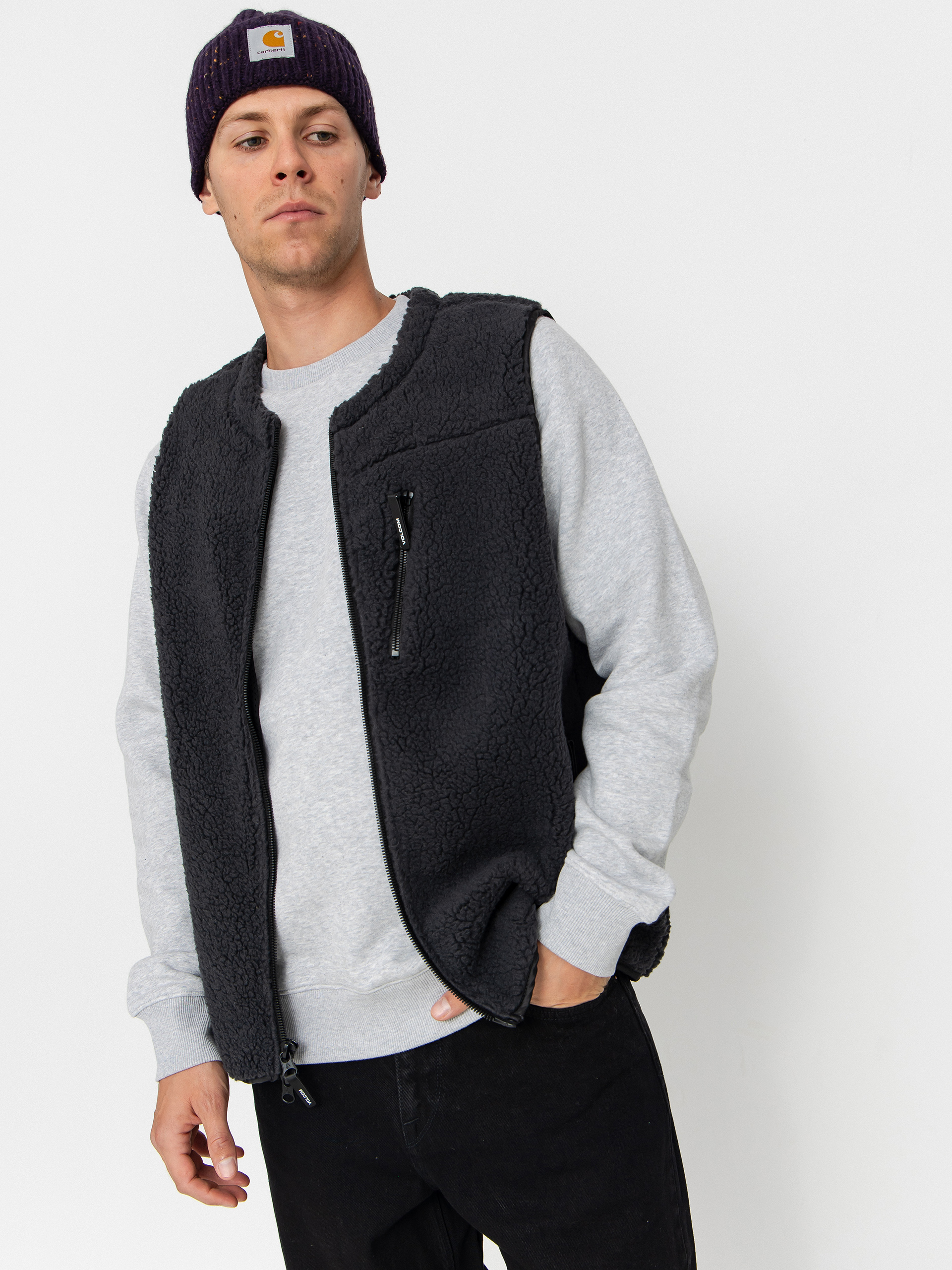 Vestă Volcom Arch Stone (asphalt black)