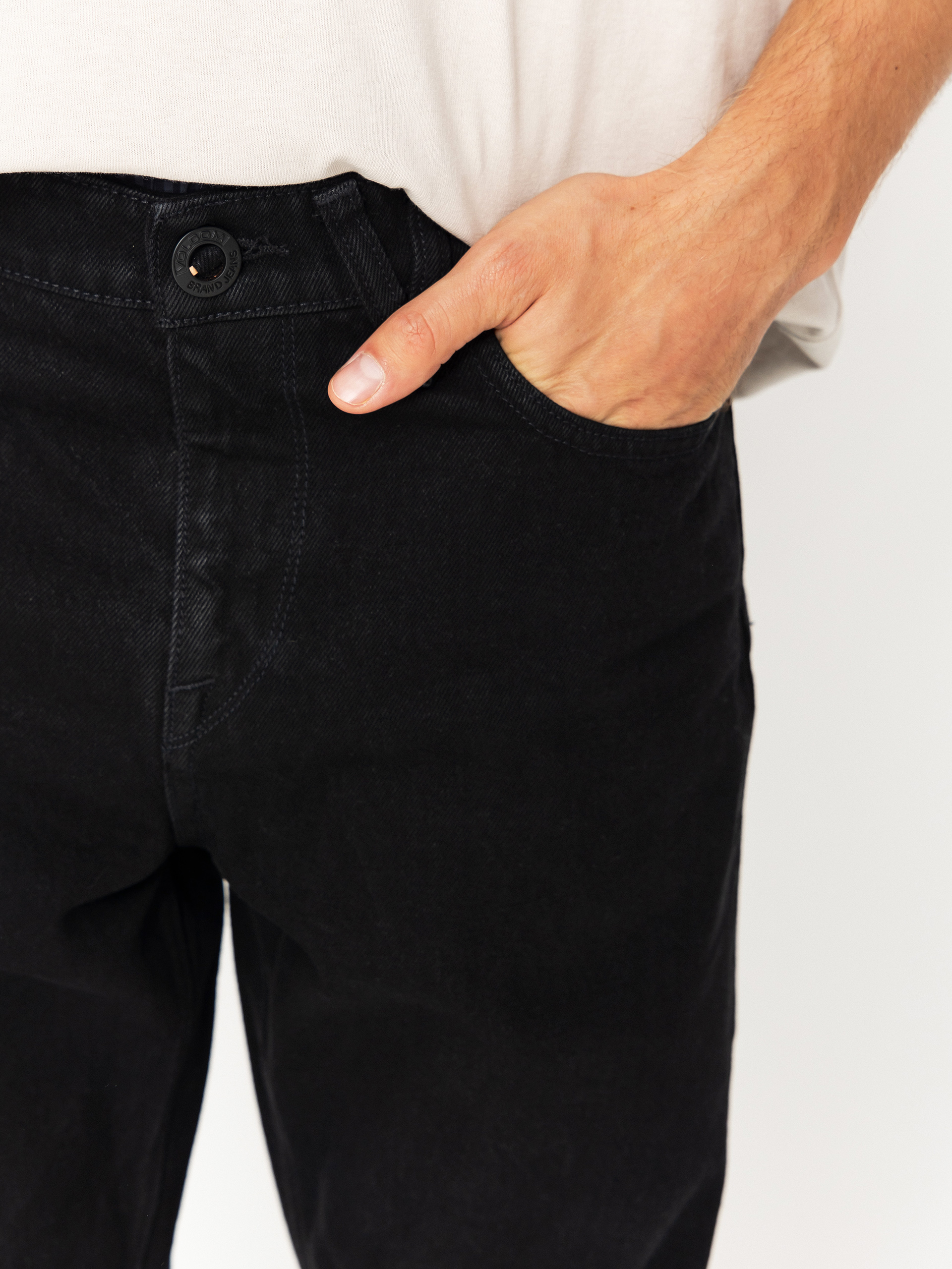 Pantaloni Volcom Fivedown Denim (black)