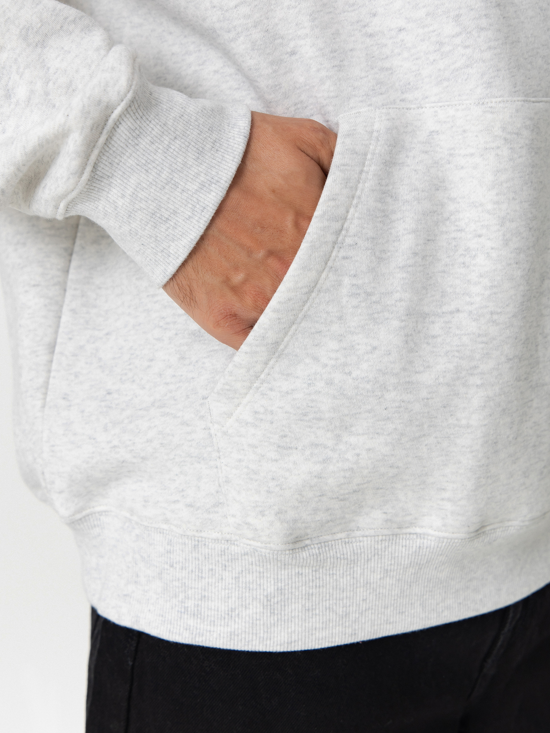 Hanorac cu glugă Volcom Issam HD (bone heather)