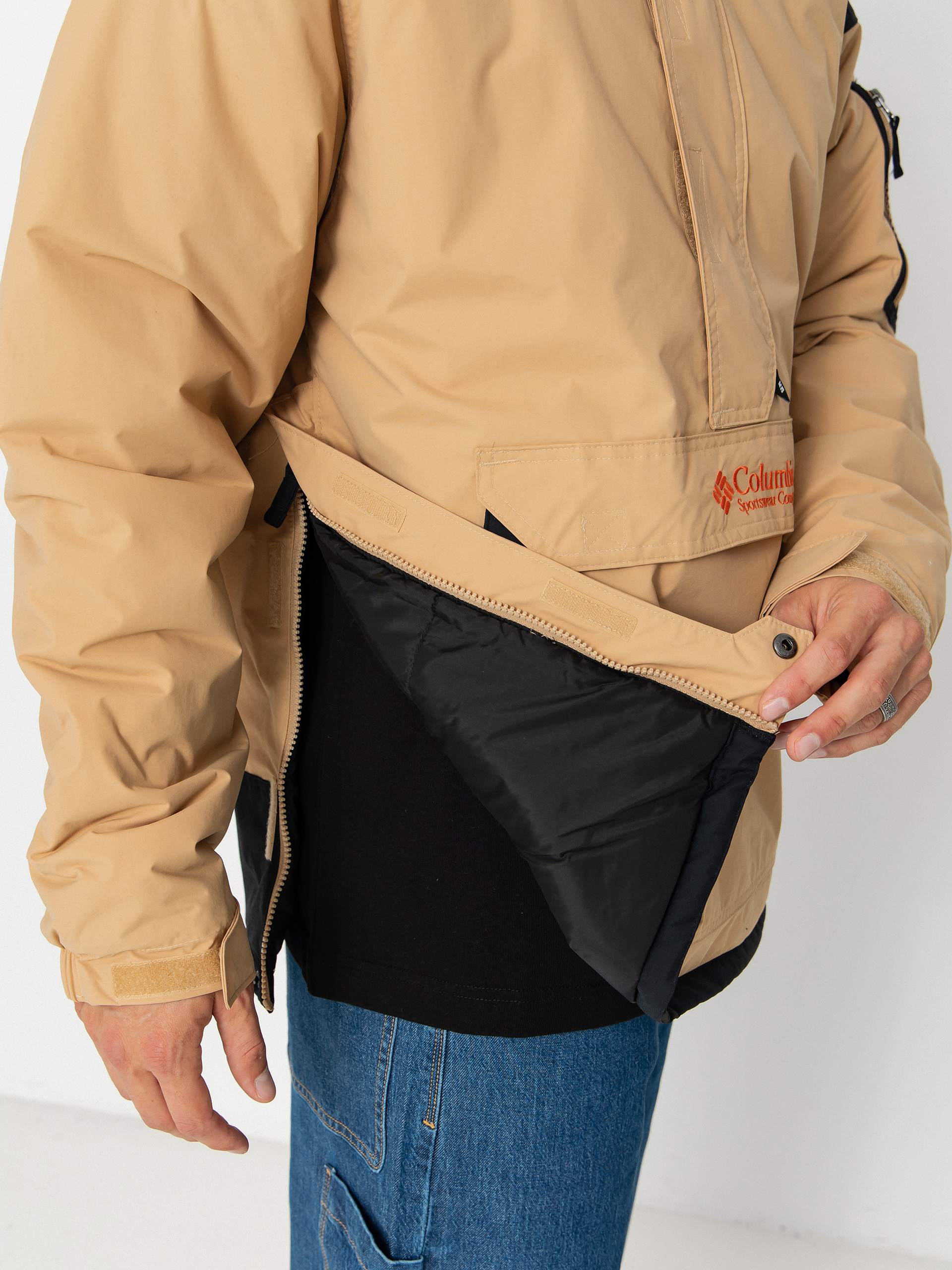 Geacă Columbia Challenger II Insulated (canoe/black)