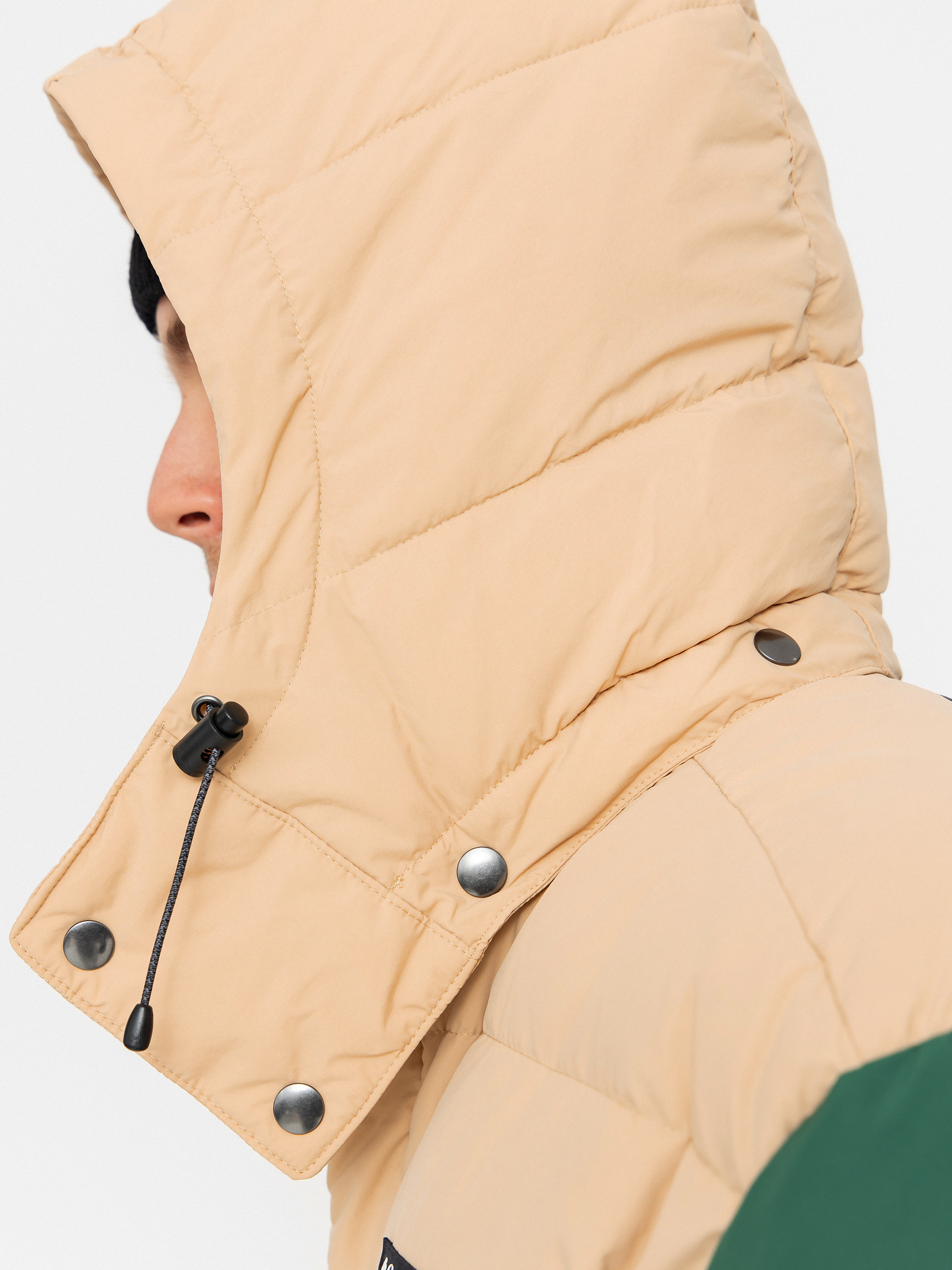 Geacă Columbia Wallowa Down Hooded (canoe/zing/rain forest/black)