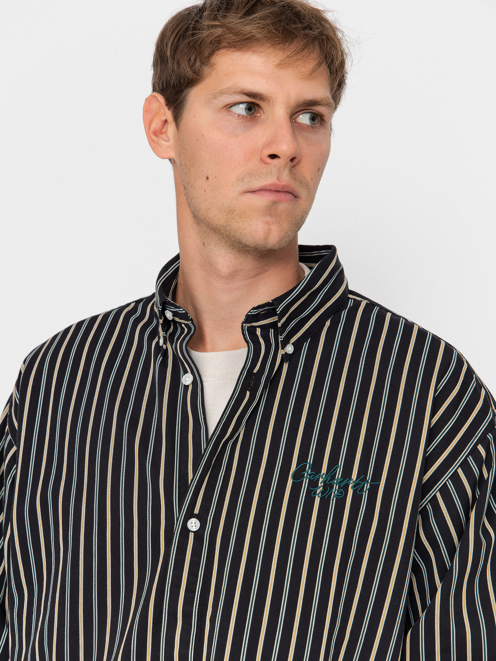Cămașă Carhartt WIP Palance (palance stripe/black)
