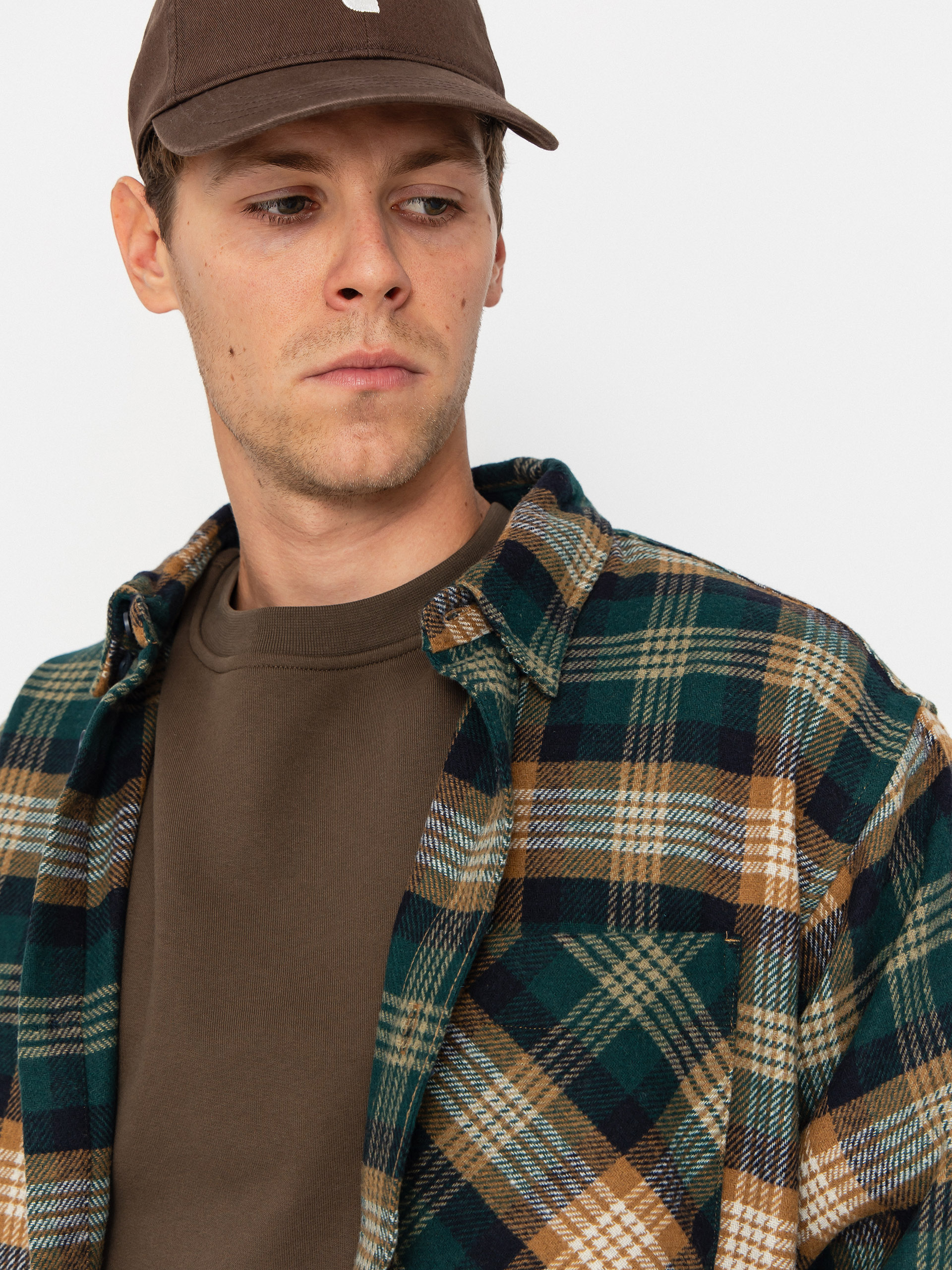 Cămașă Carhartt WIP Dern (dern check/hamilton brown)