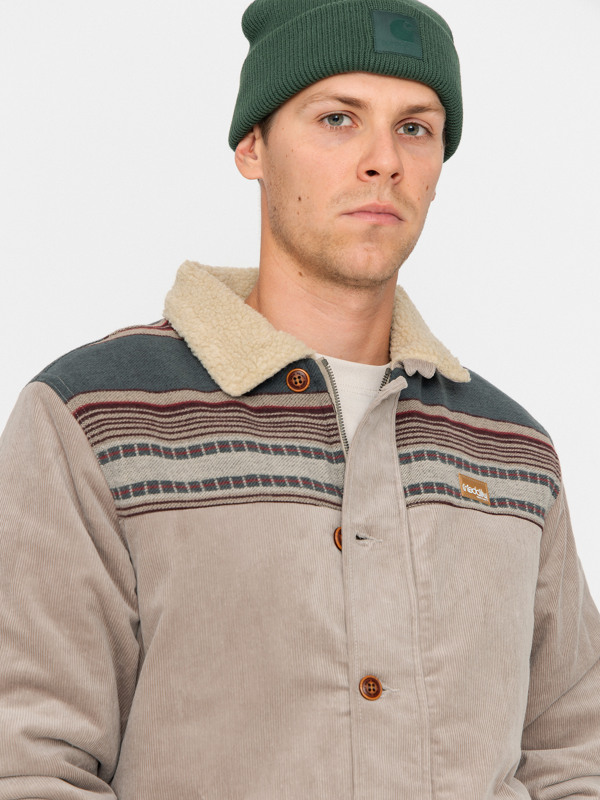 Geacă Iriedaily Trapas (khaki grey)