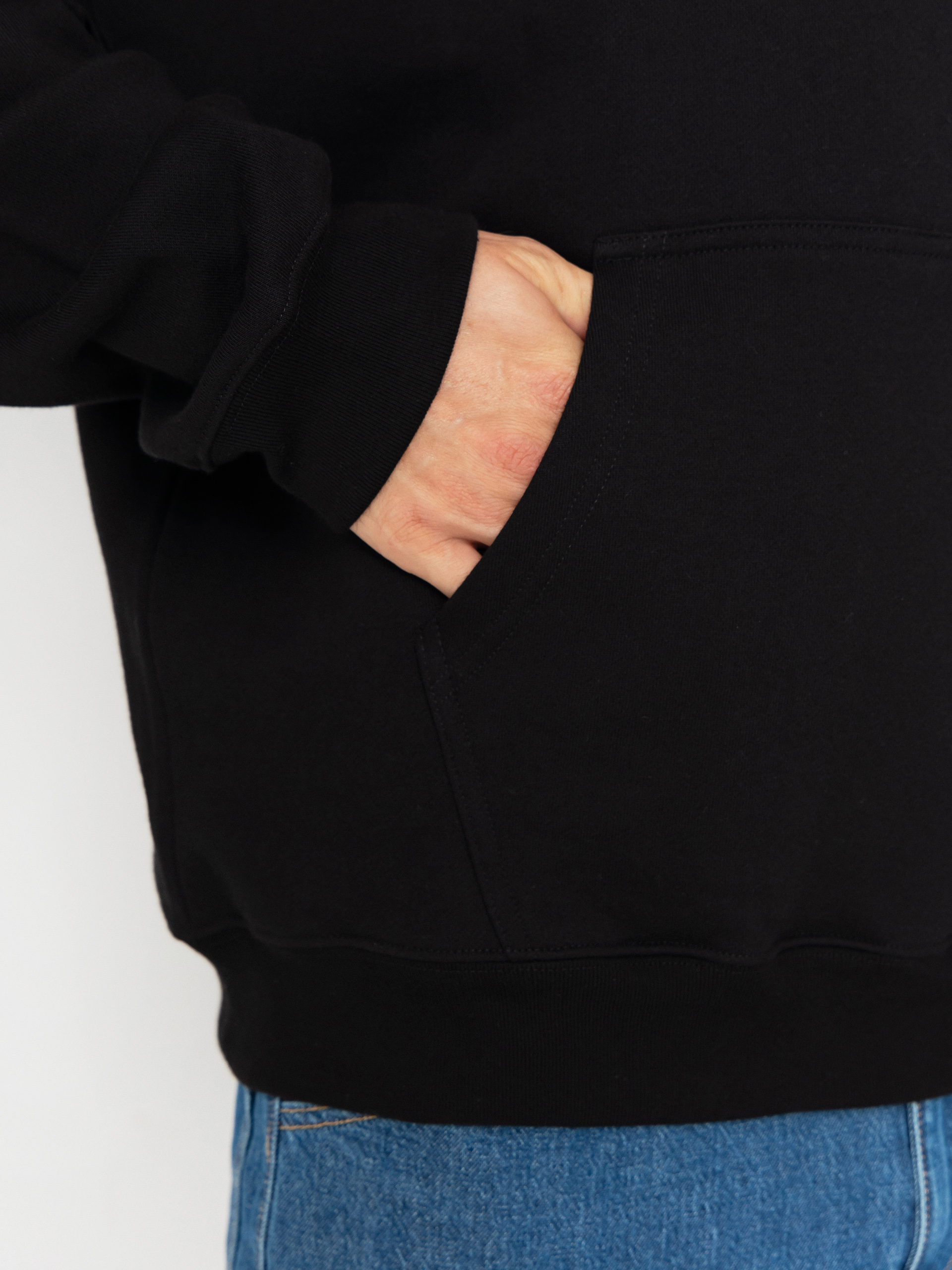 Hanorac cu glugă Polar Skate Dave Metal Logo HD (black)