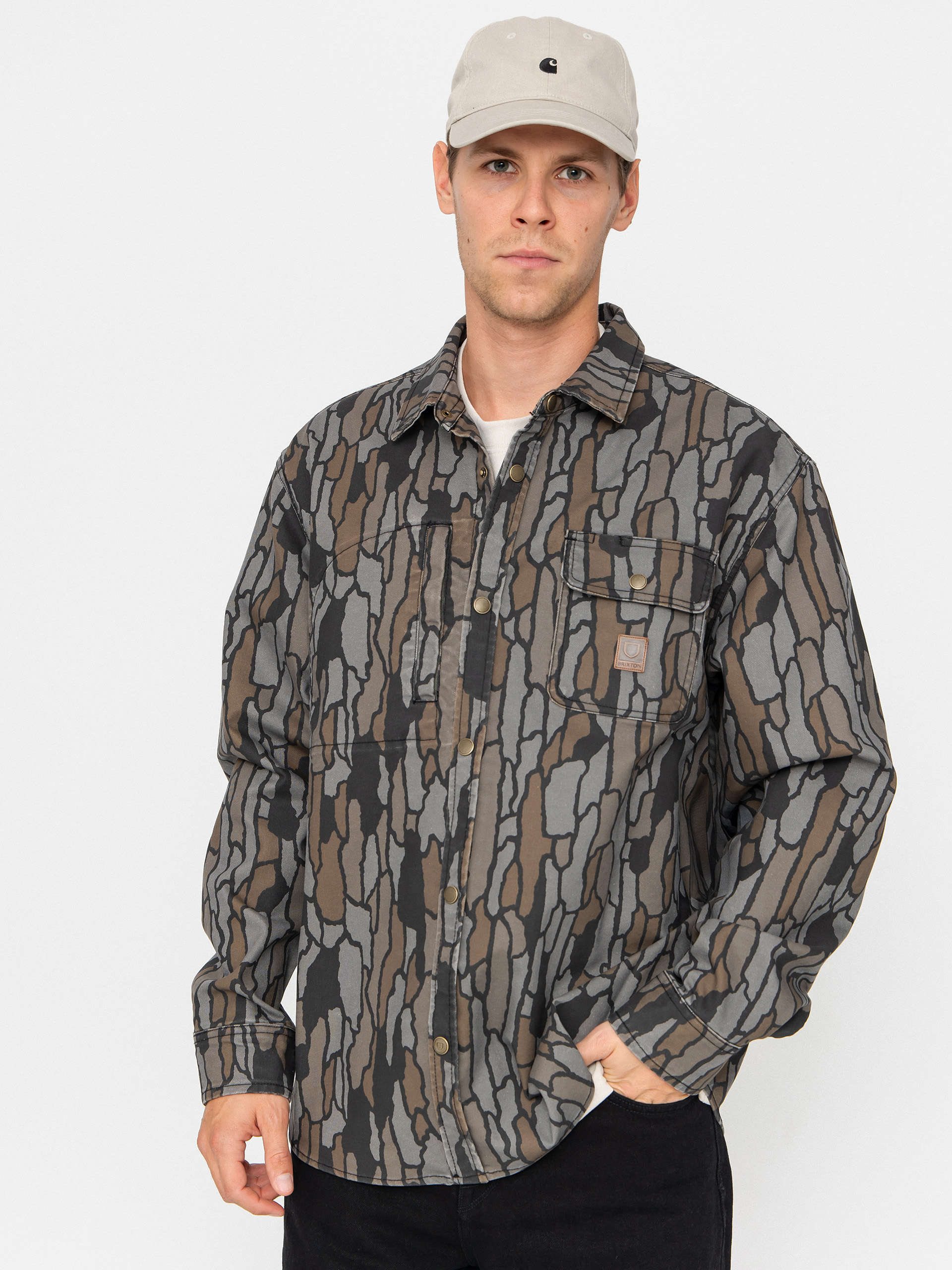 Cămașă Brixton Builders Stretch Overshirt