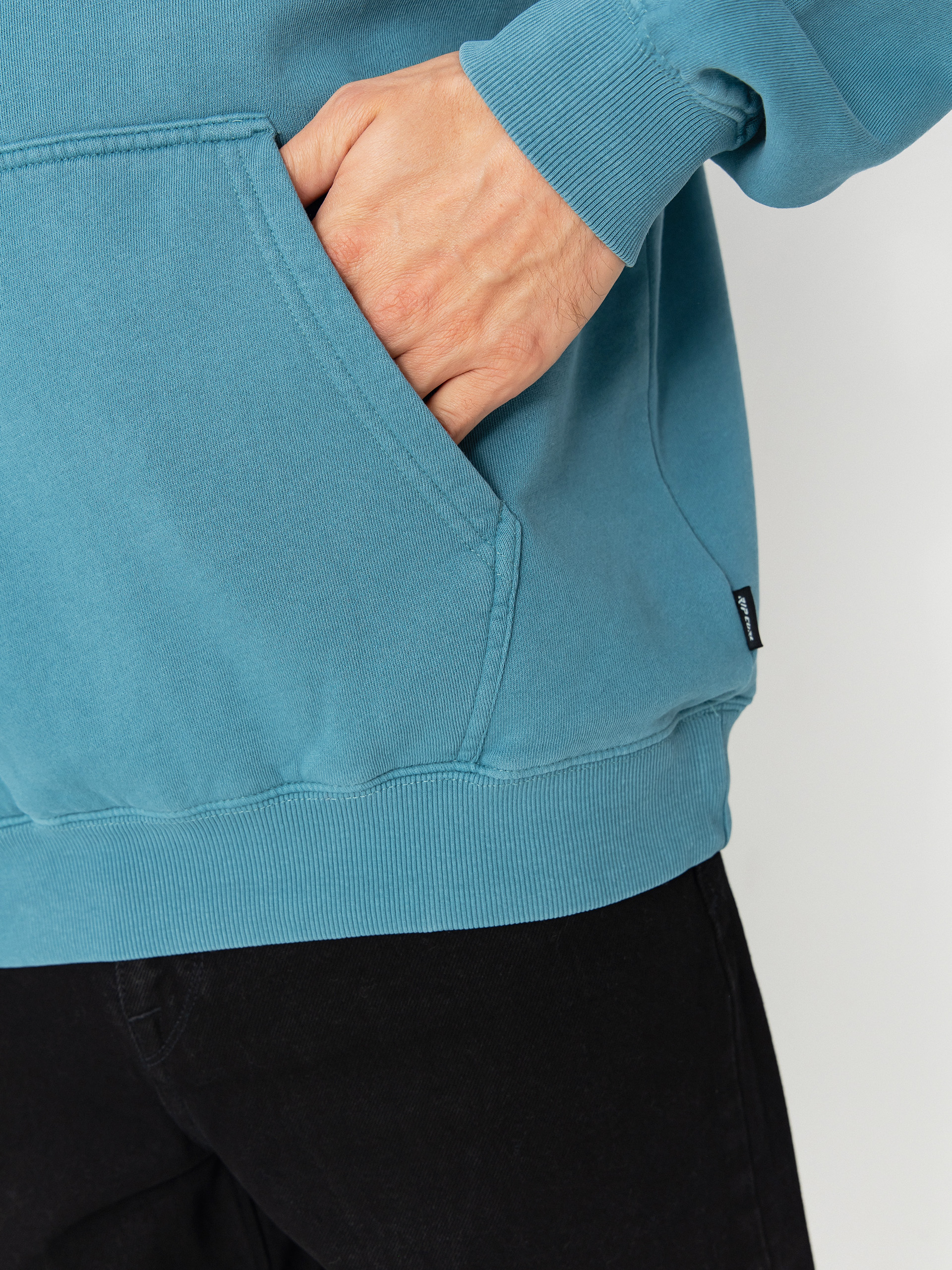 Hanorac cu glugă Rip Curl Raw Energy HD (storm blue)