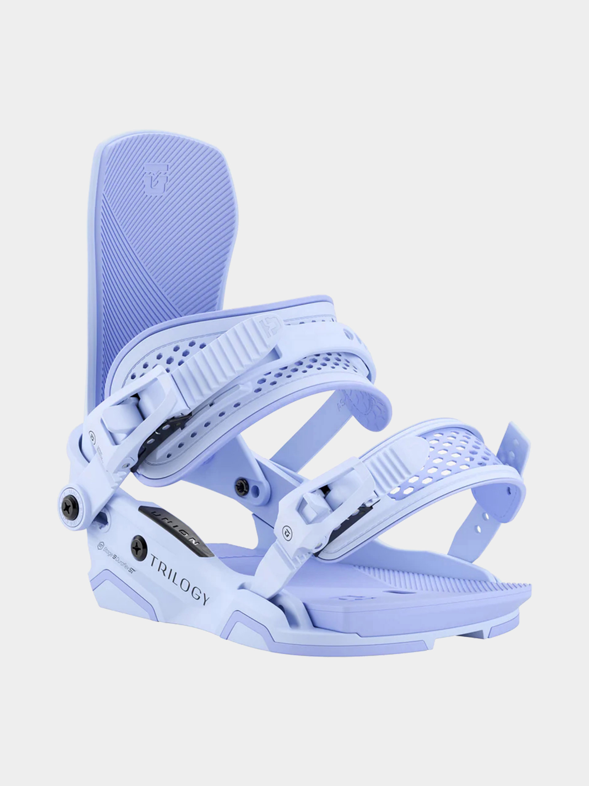 Pentru femei Legături pentru snowboard Union Trilogy Team HB (light blue)