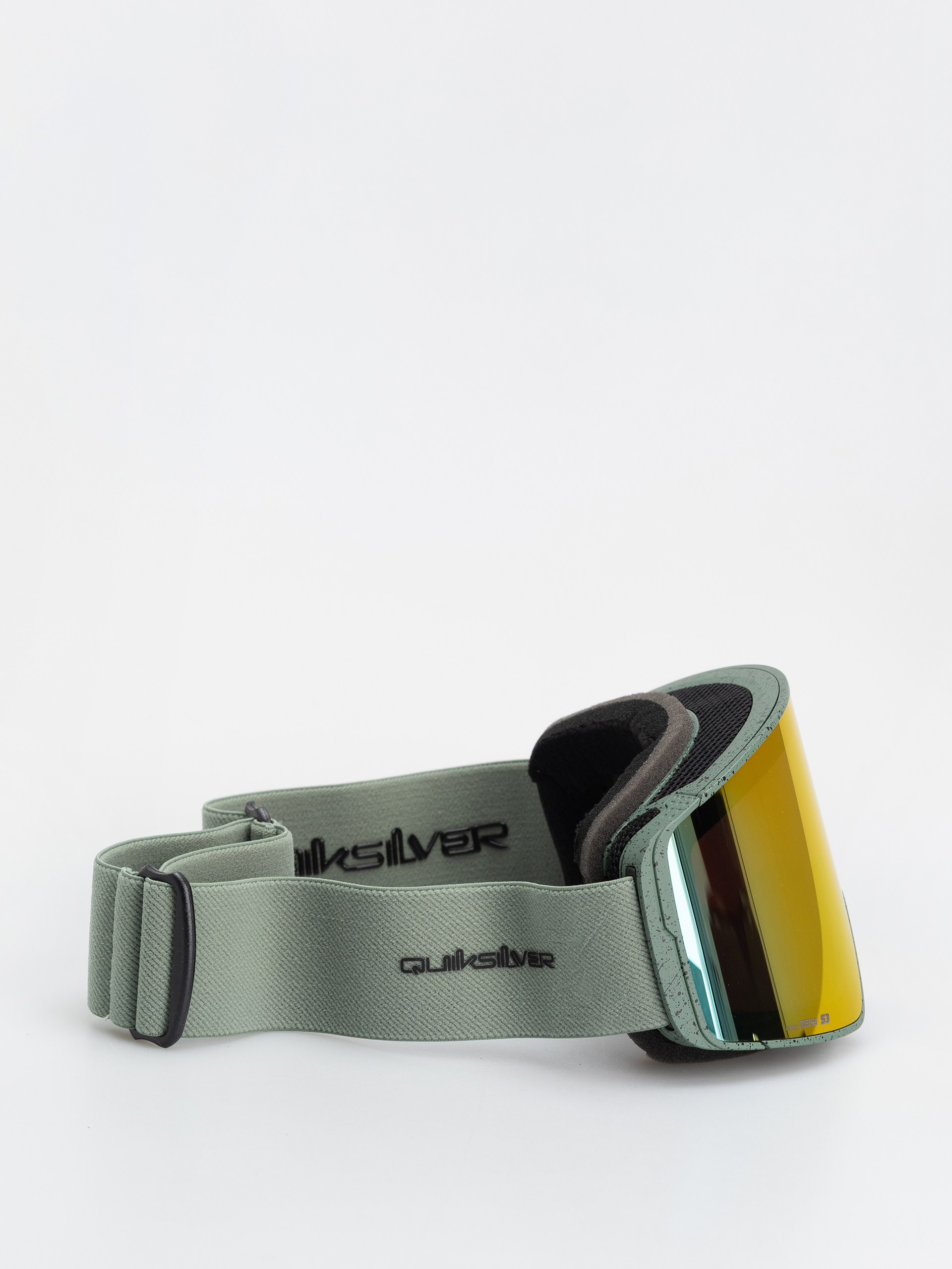 Ochelari pentru snowboard Quiksilver Storm Mg (dark ivy/clux ml red s3)