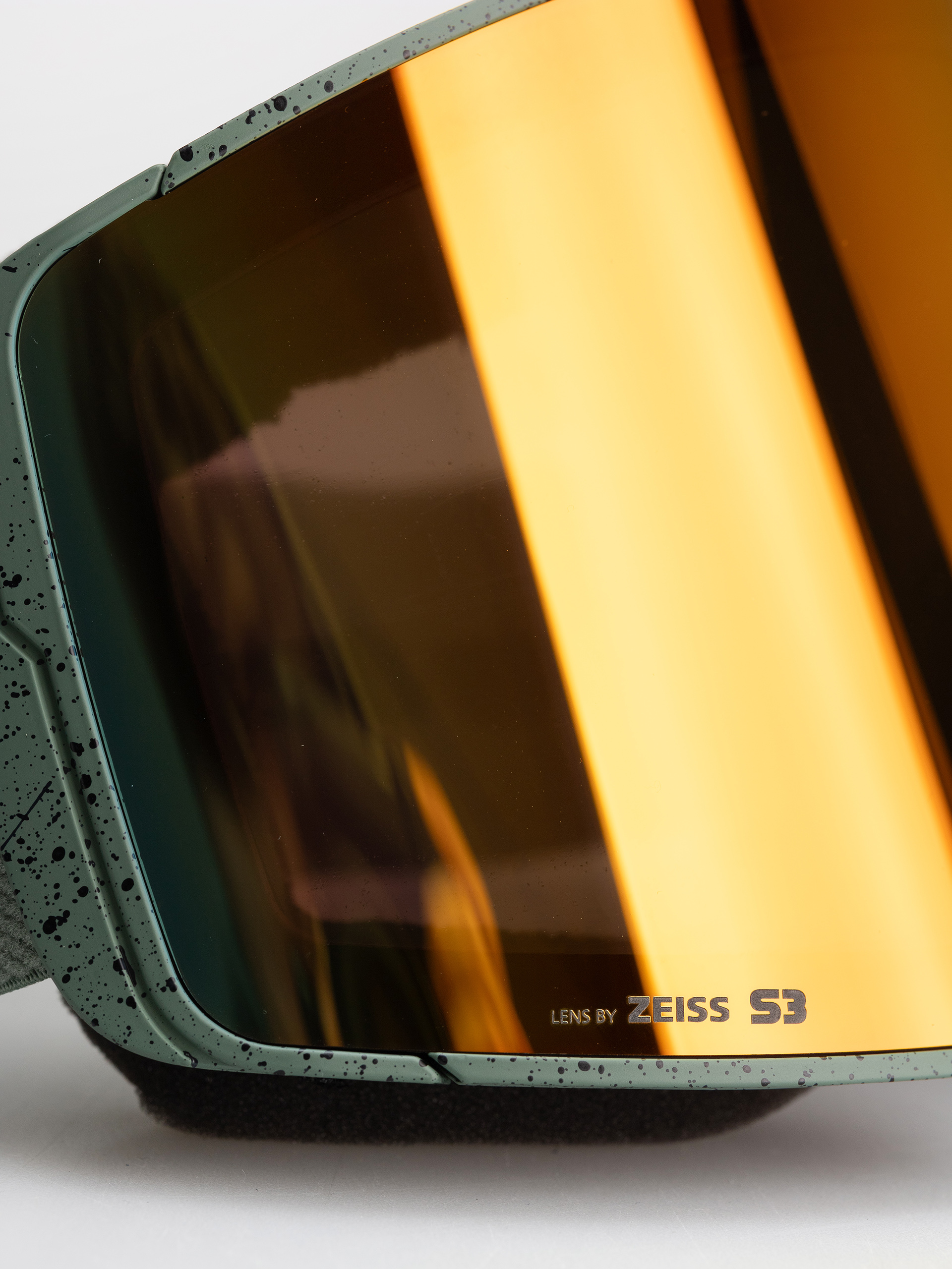 Ochelari pentru snowboard Quiksilver Storm Mg (dark ivy/clux ml red s3)