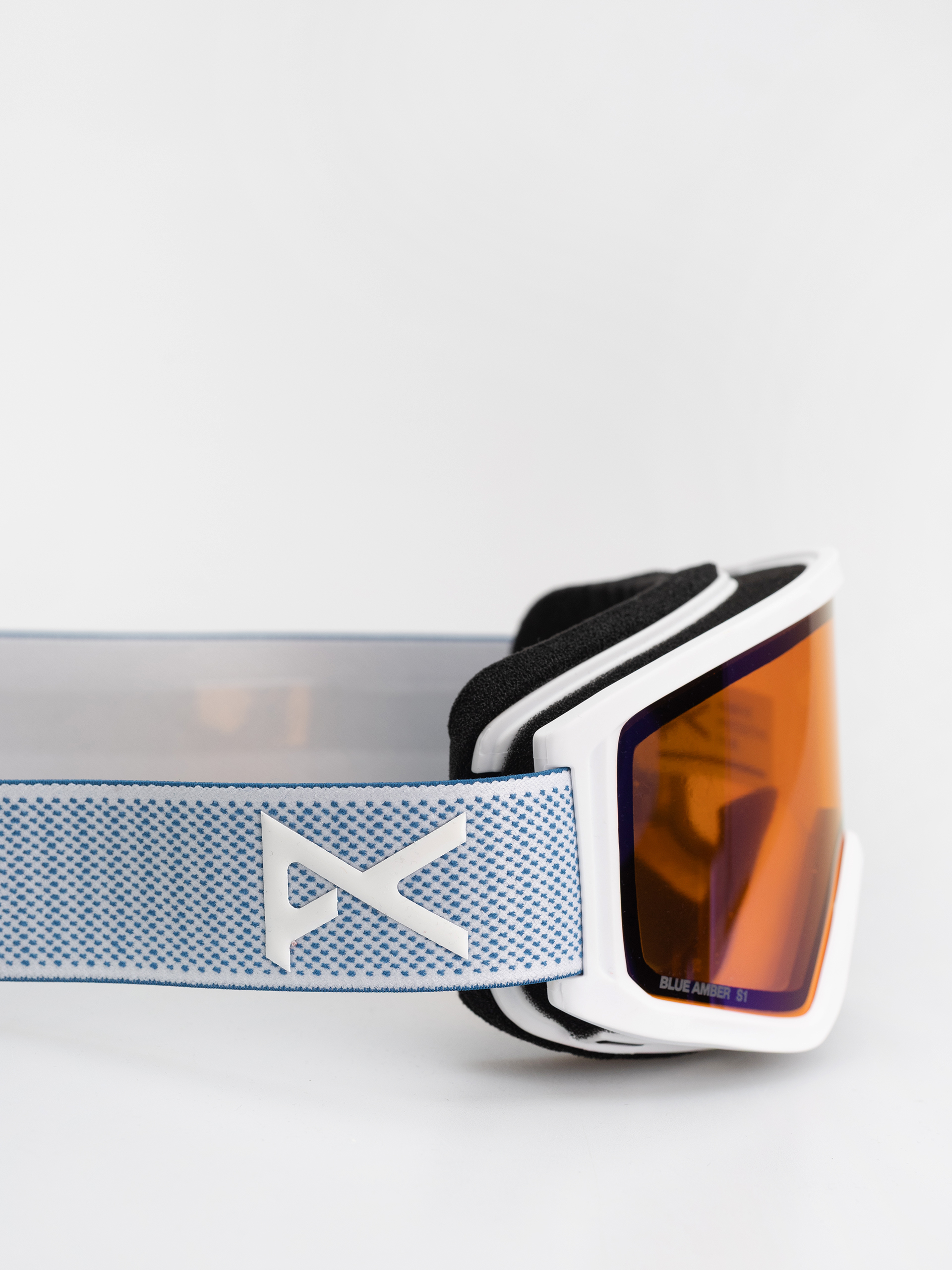 Ochelari pentru snowboard Anon Tracker 2.0 JR (mountain party/blue amber)