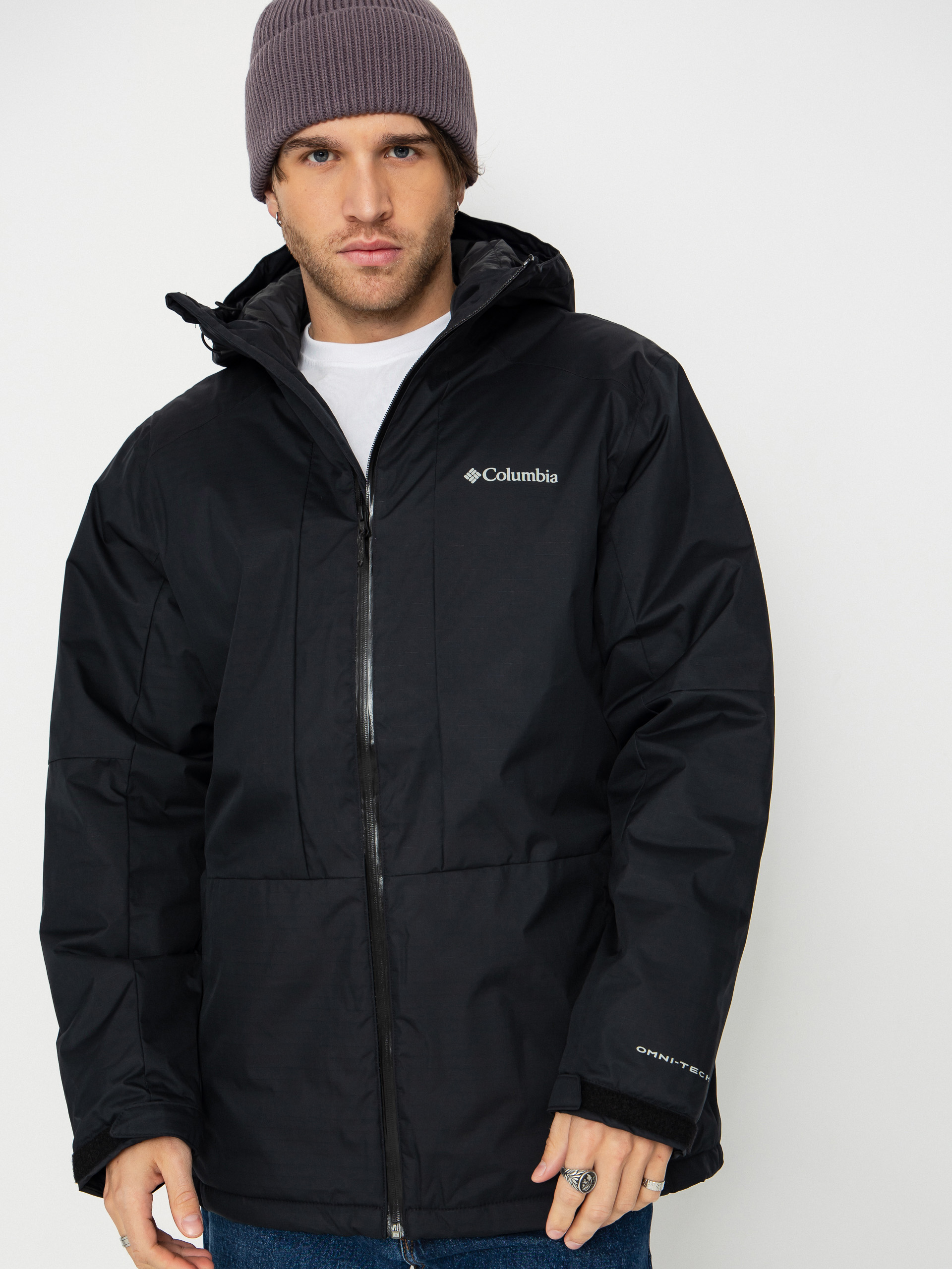 Geacă Columbia Wallowa Down Hooded - maro (tobacco)