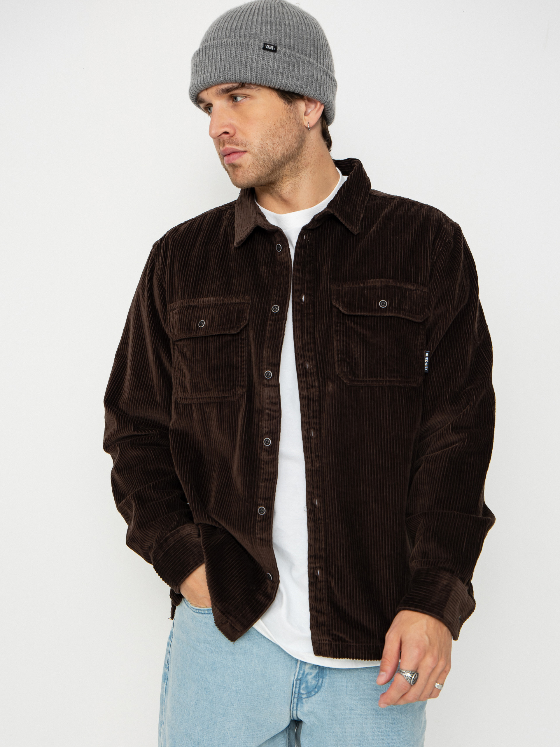 Cu0103mau0219u0103 Iriedaily Bubble Cord (dark coffee)