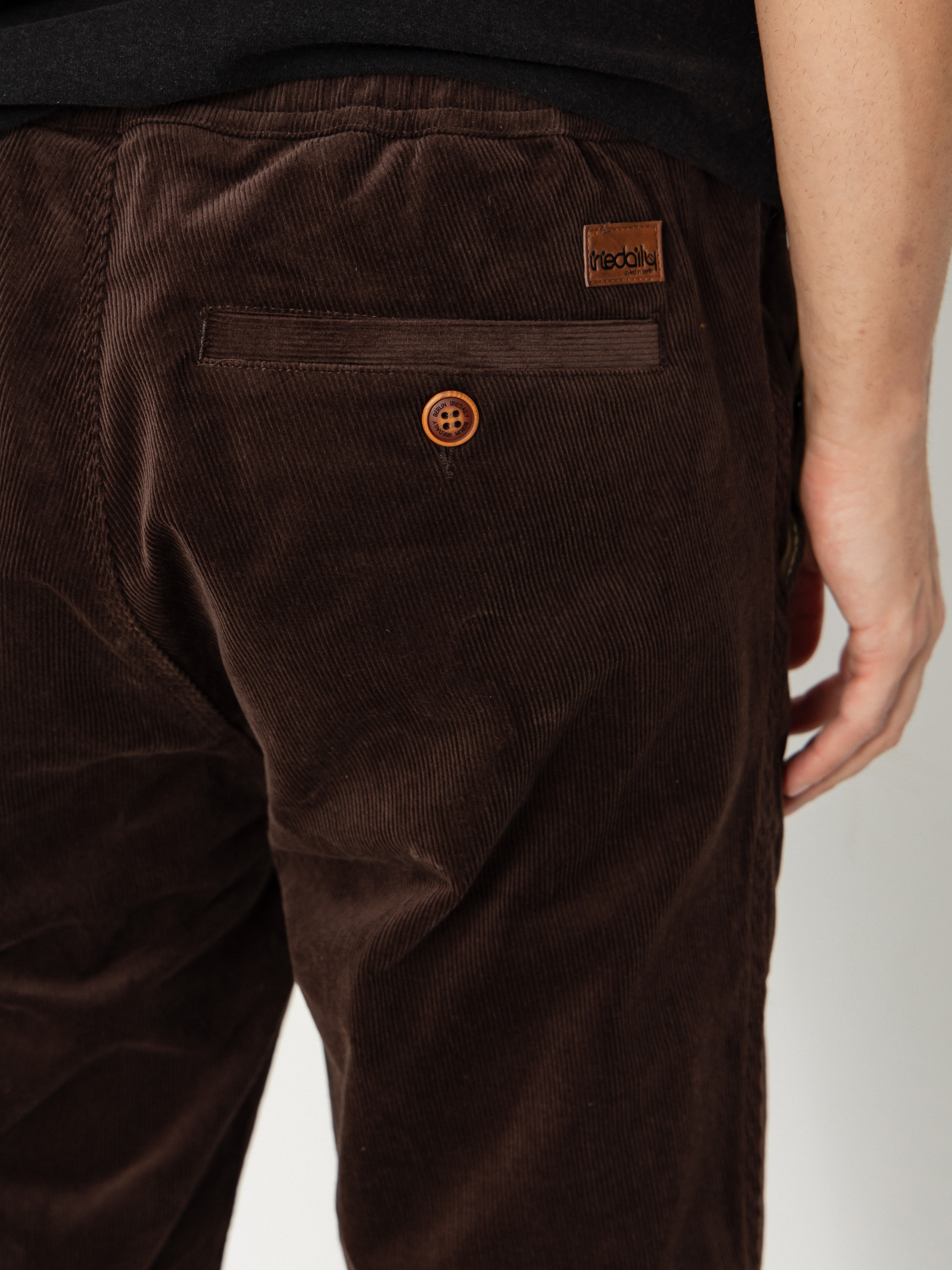 Pantaloni Iriedaily Trapas (dark coffee)