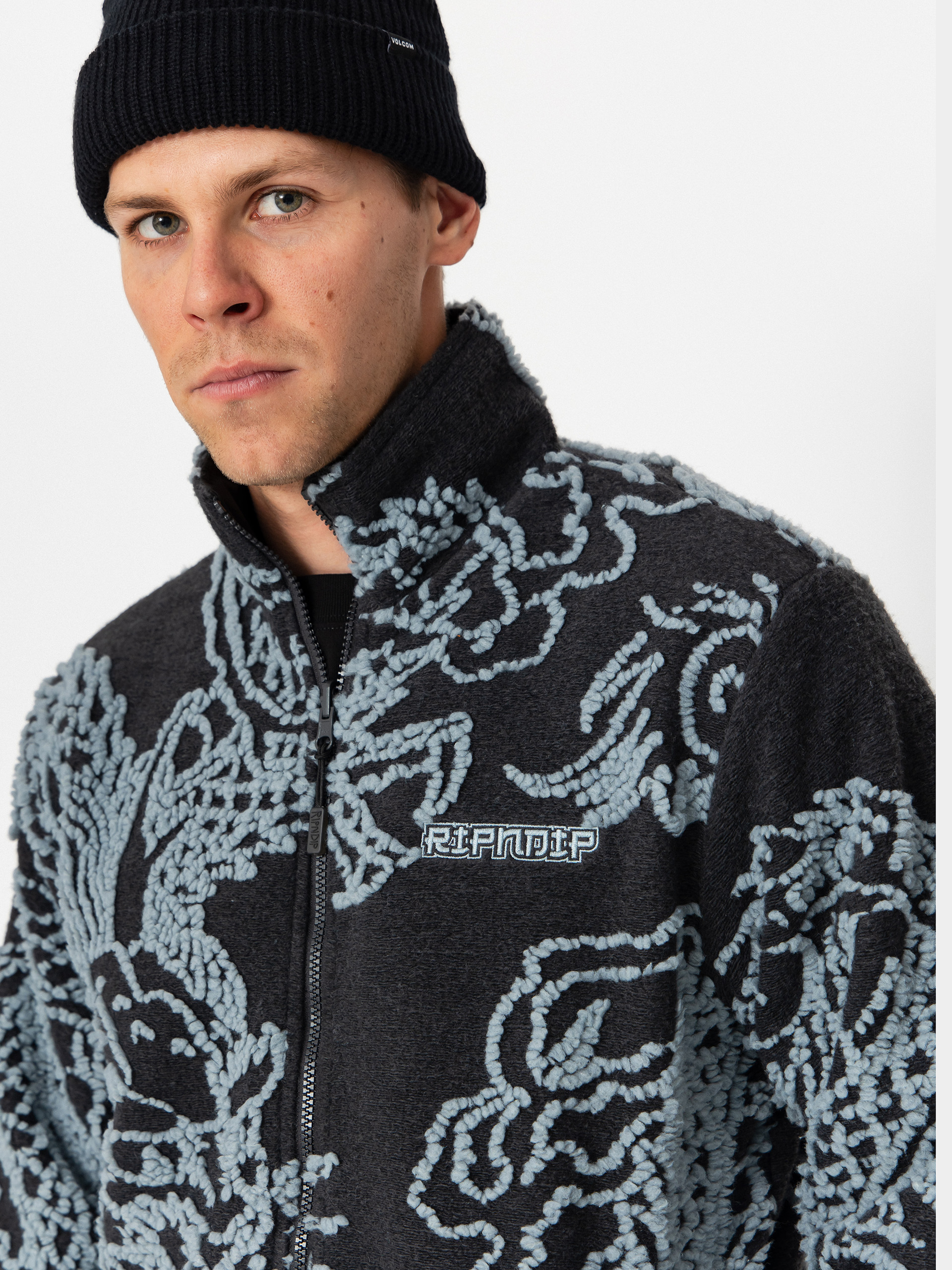 Geacă RipNDip Haku Reversible (black/charcoal)