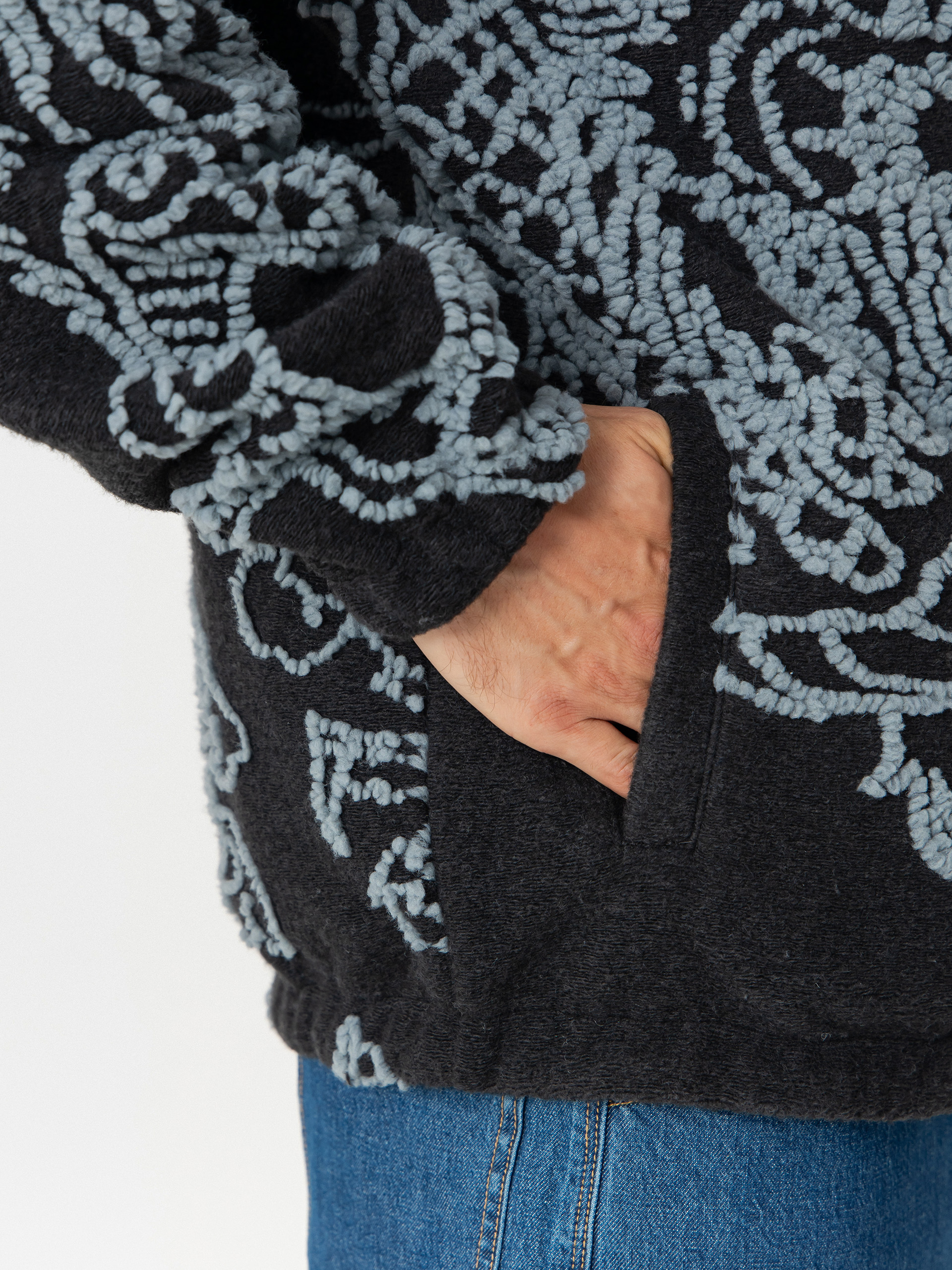 Geacă RipNDip Haku Reversible (black/charcoal)