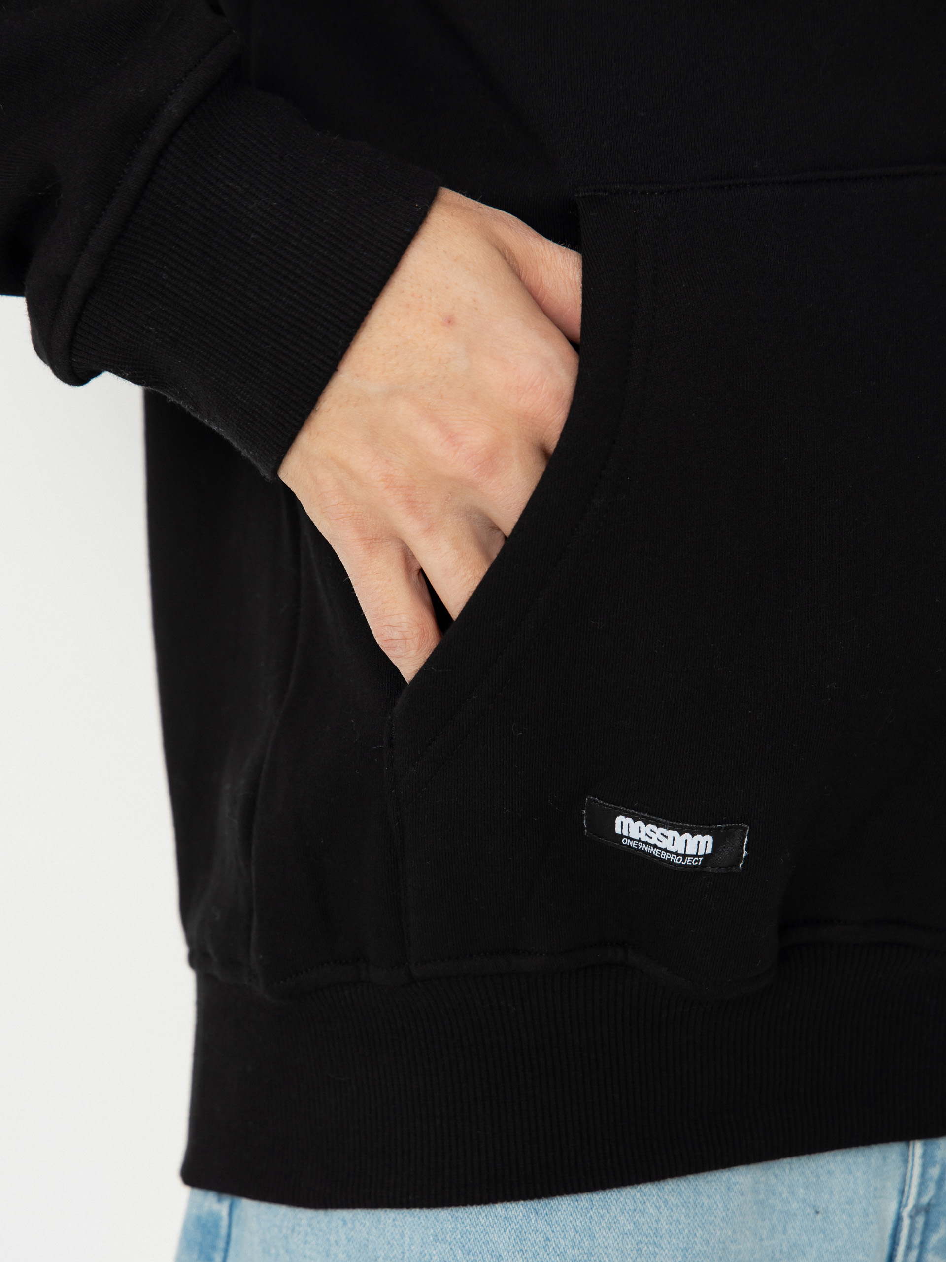 Hanorac cu glugă MassDnm Mini Box HD (black)