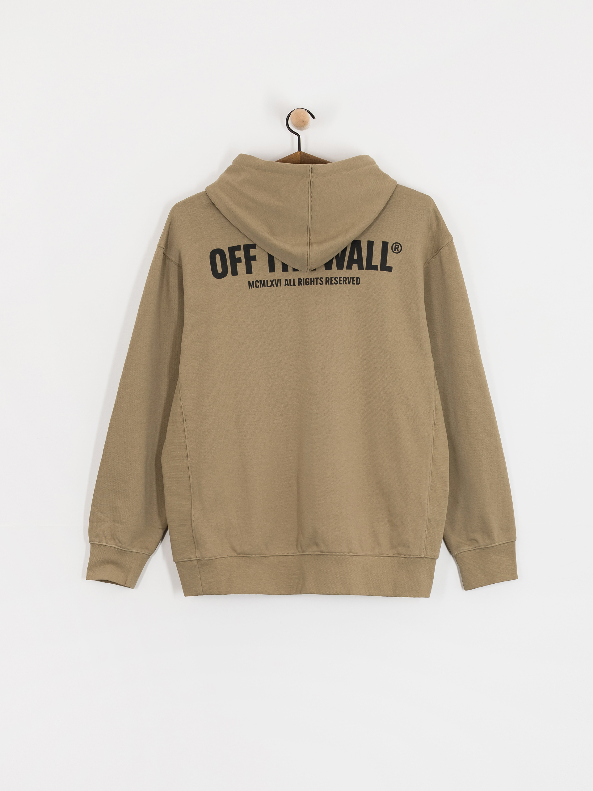 Hanorac cu glugă Vans Original Standards Statement HD (bay leaf)