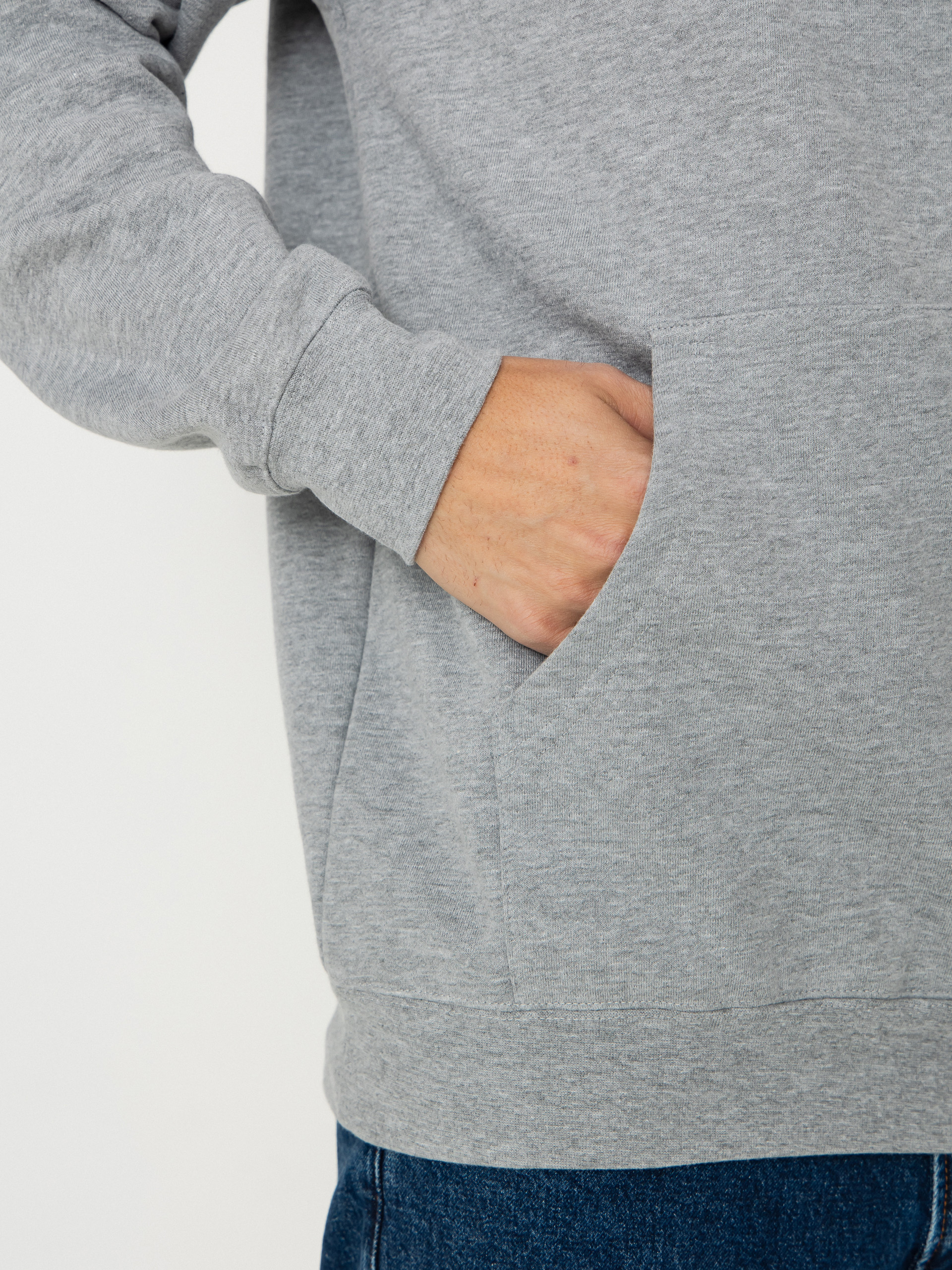 Hanorac Thunder Script (heather grey w/black embroidery)