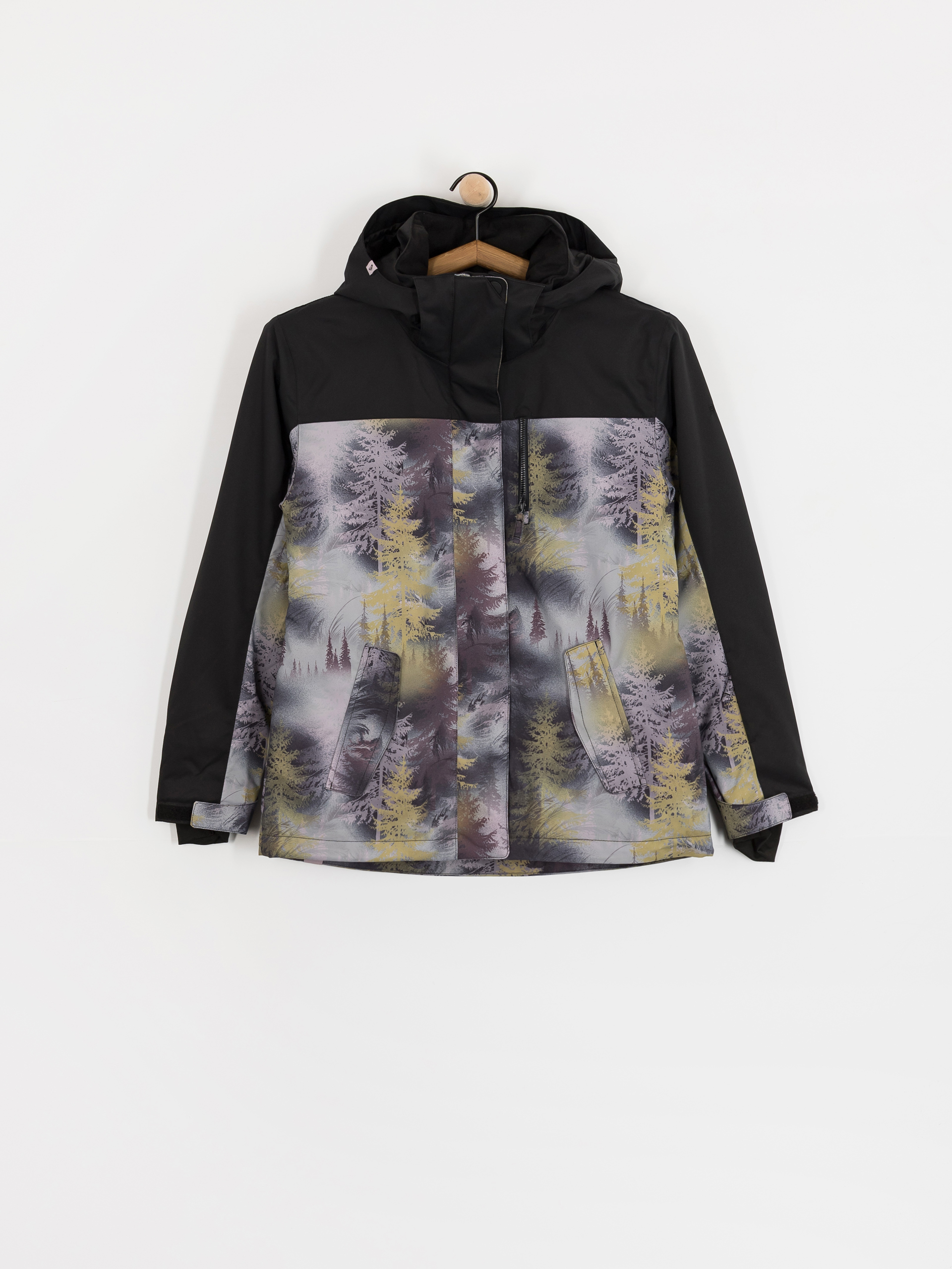 Geacu0103 de snowboard Roxy Jetty Block Wmn (frost gray pinetrees)