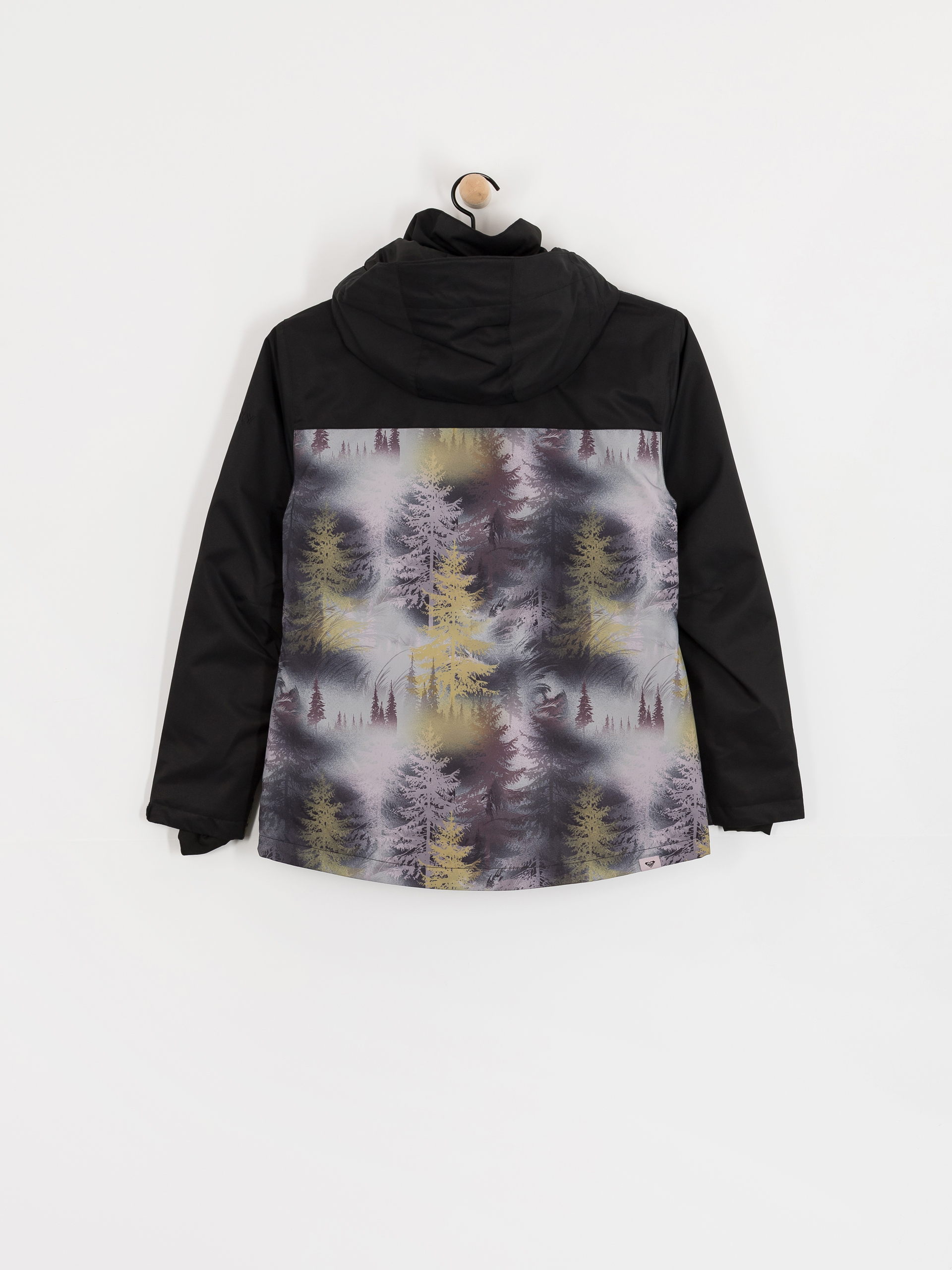 Pentru femei Geacă de snowboard Roxy Jetty Block (frost gray pinetrees)