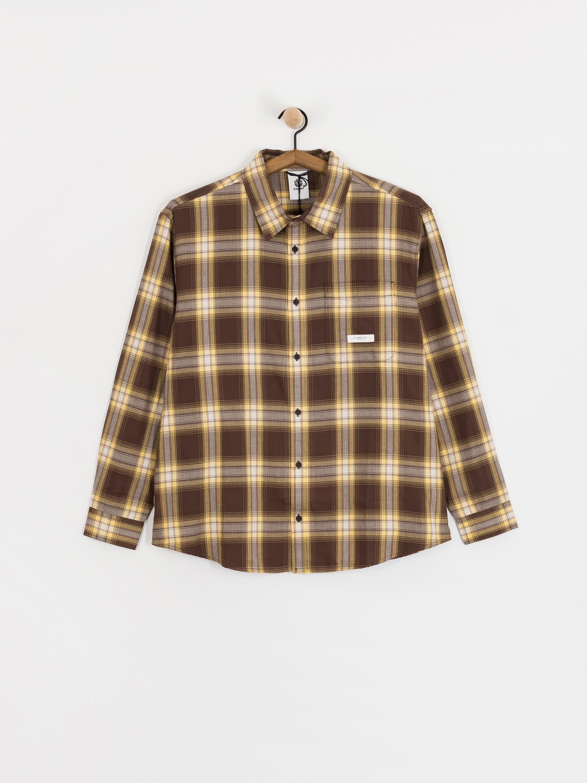 Cămașă Element All Season 1Pkt Lightweight (java/cornsilk plaid)