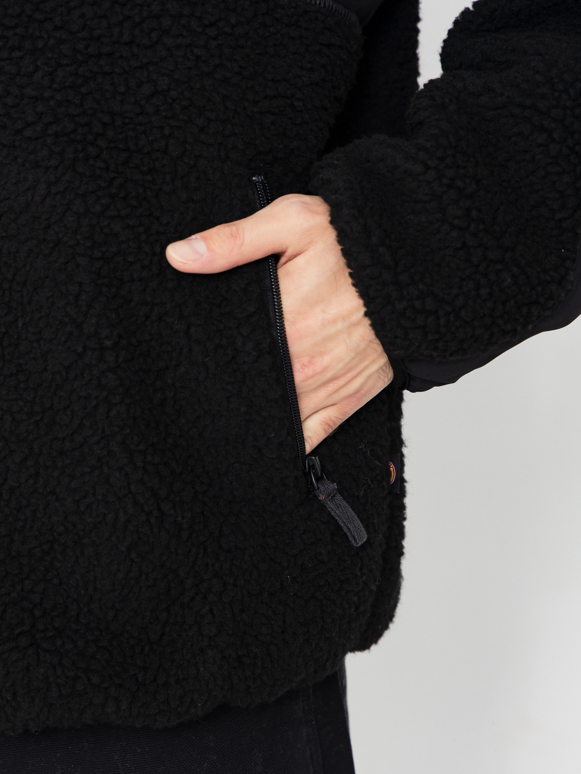 Pentru bărbați Hanorac din fleece Dickies Central High Pile (black)