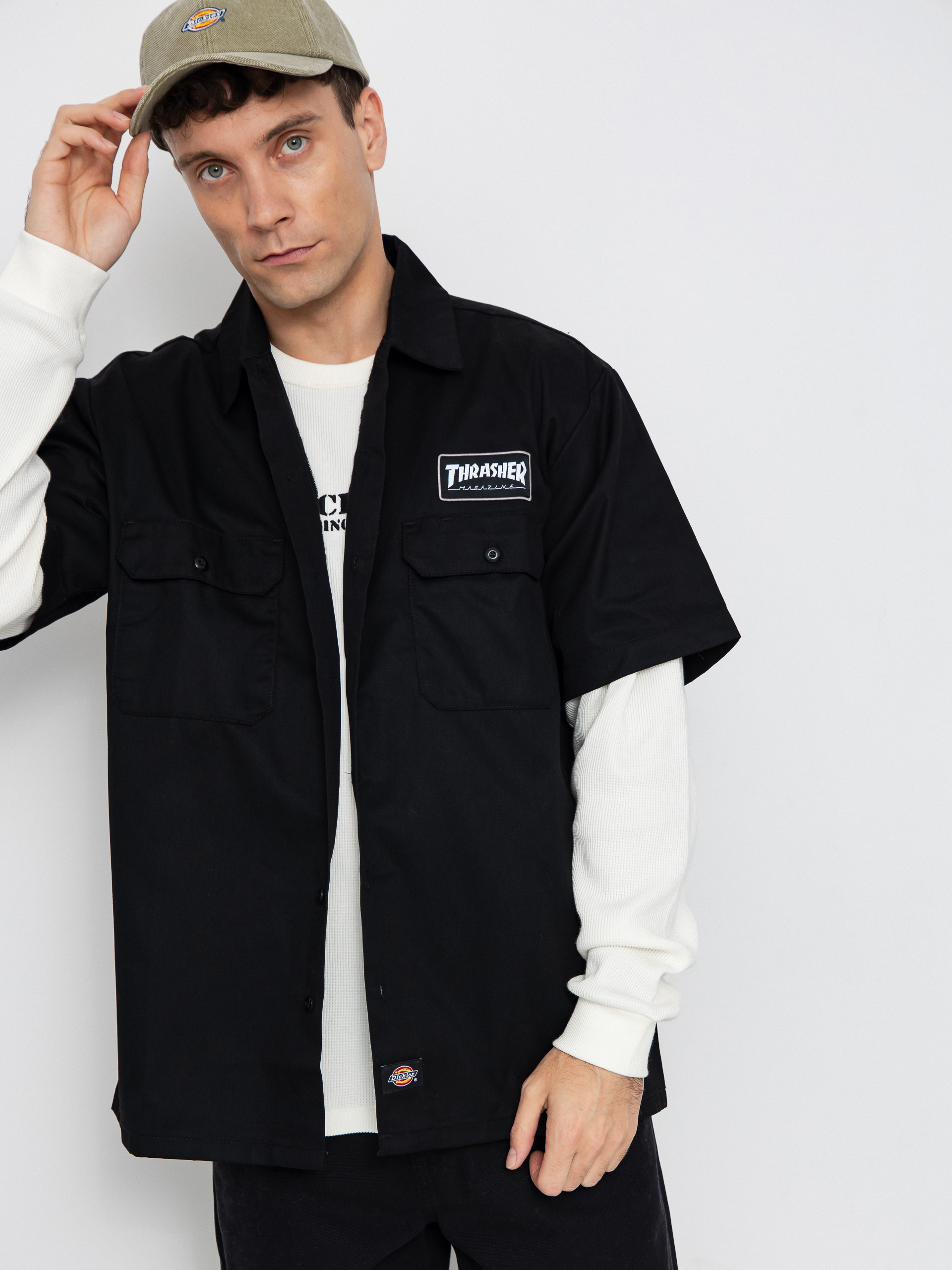 Cămașă Dickies x Thrasher Work