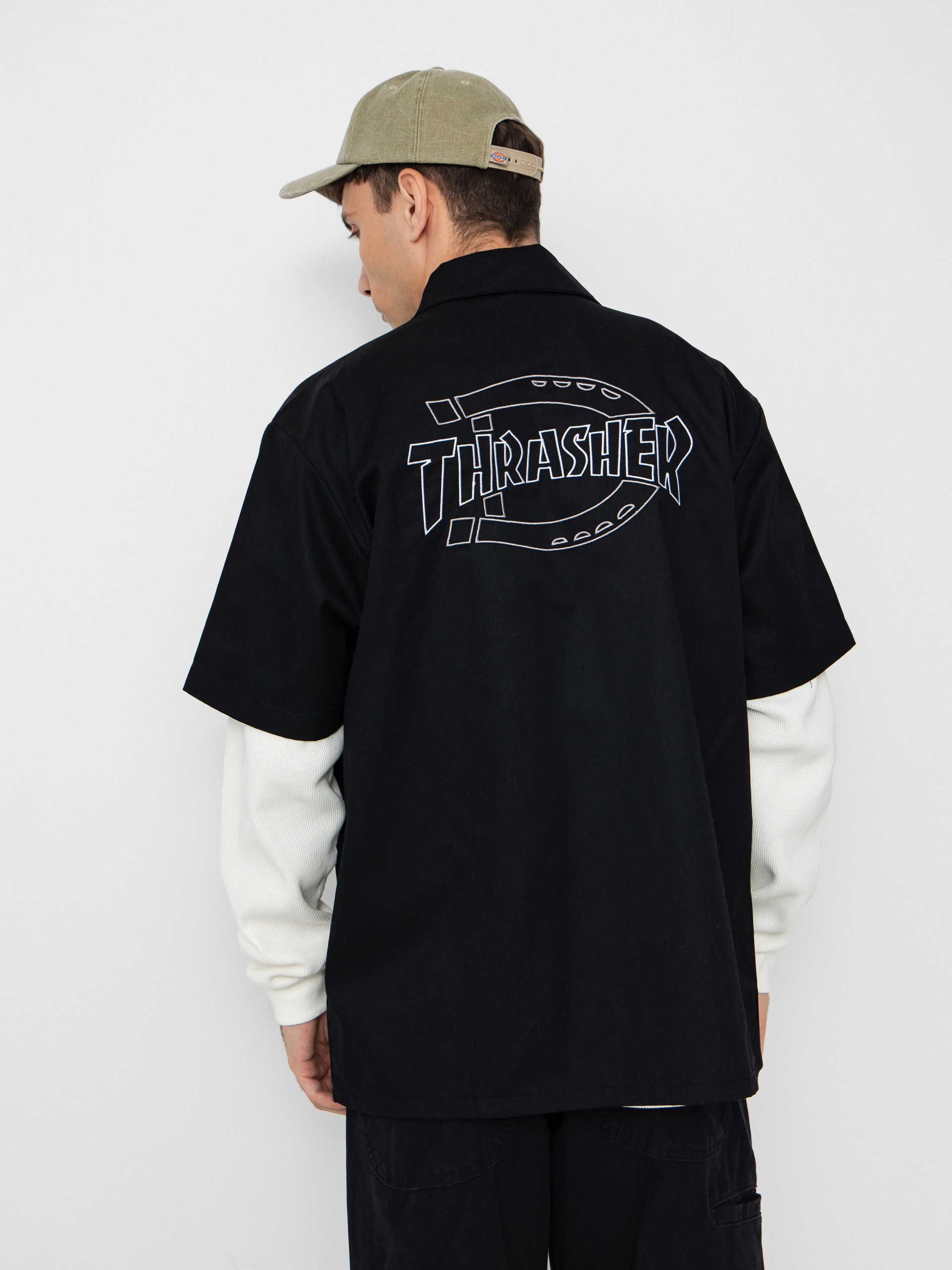 Cămașă Dickies x Thrasher Work (black)