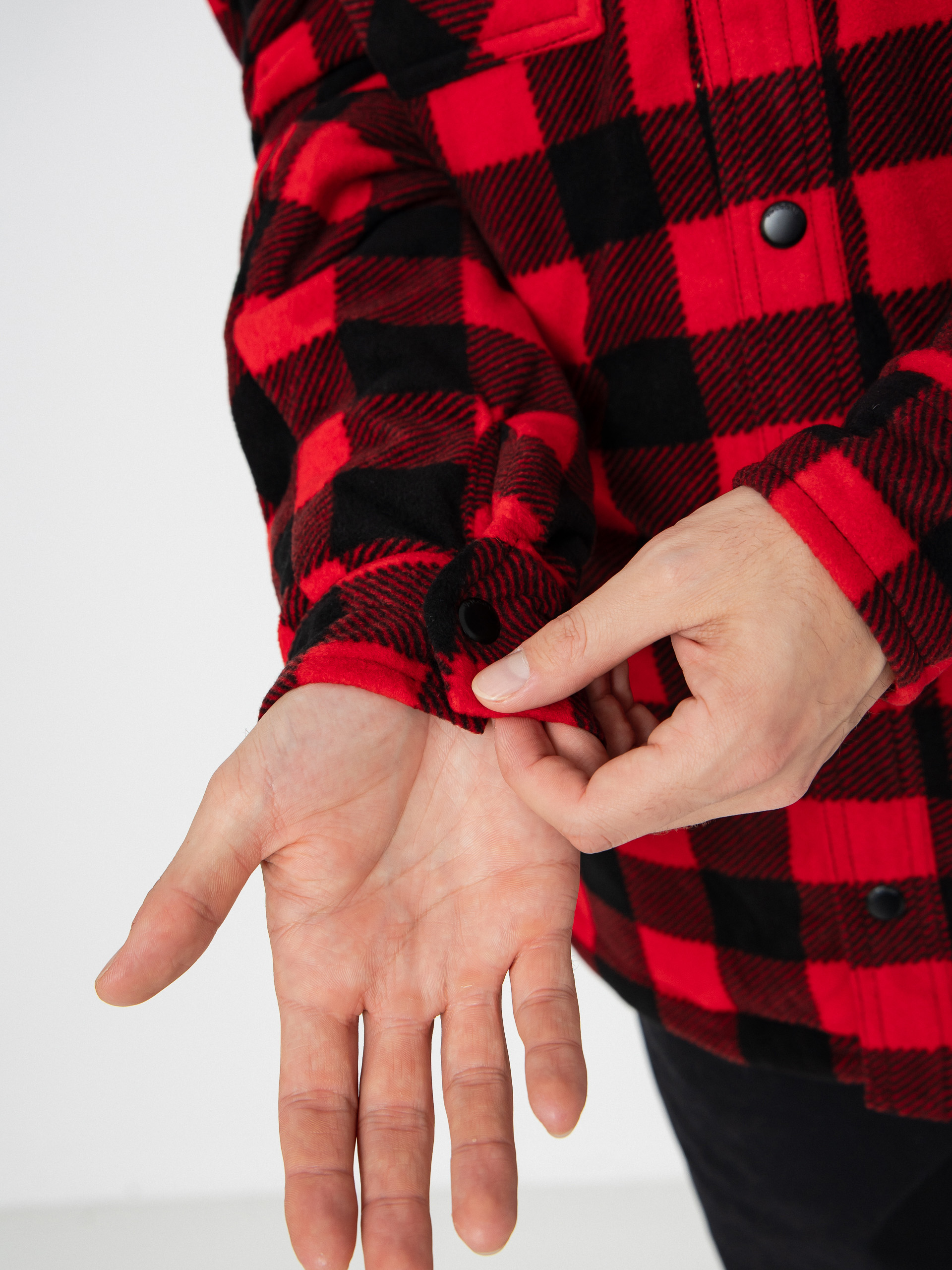 Cămașă Volcom Bowered Fleece (lifeguard red)