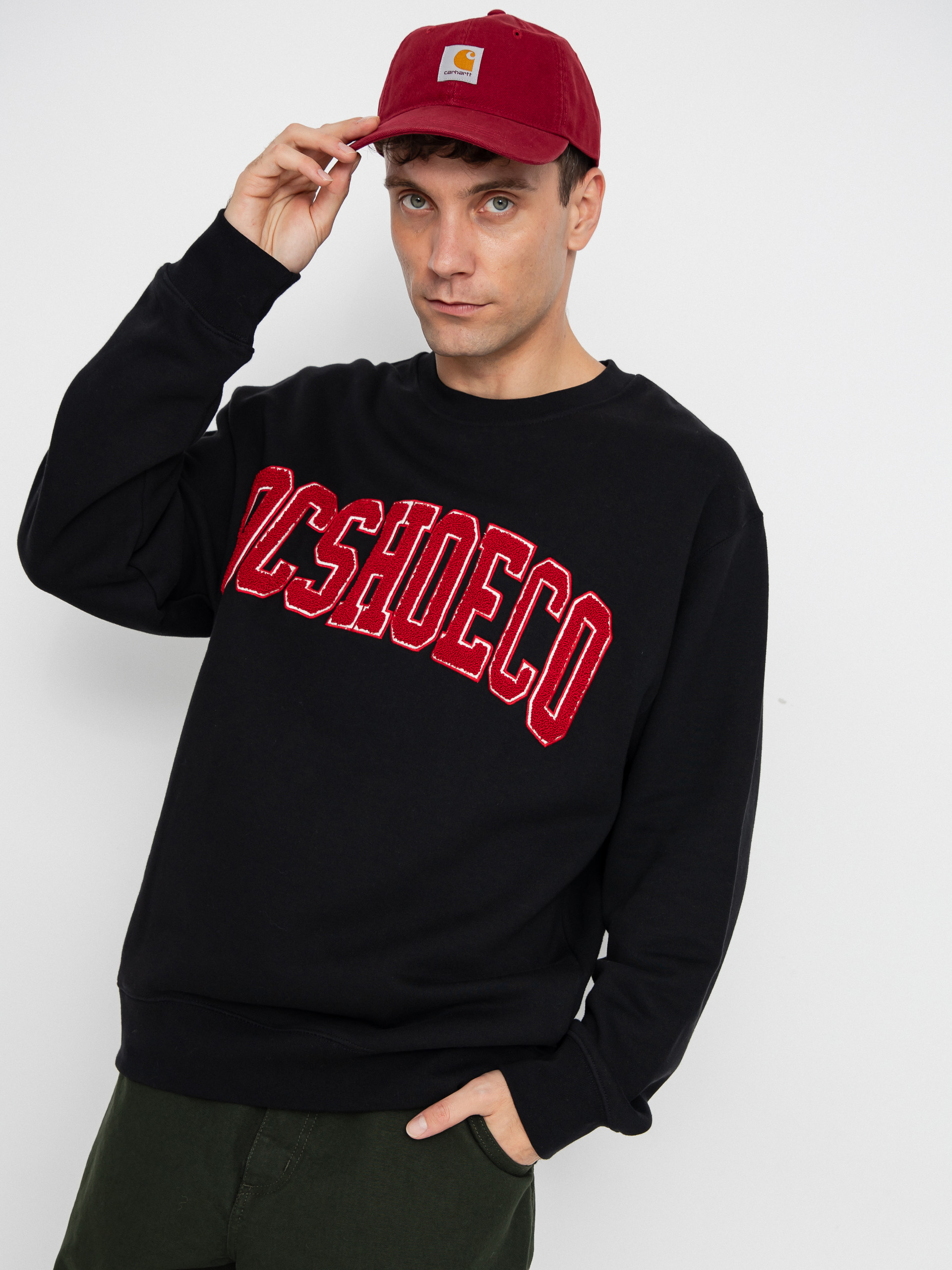 Hanorac DC Varsity Crew (black)
