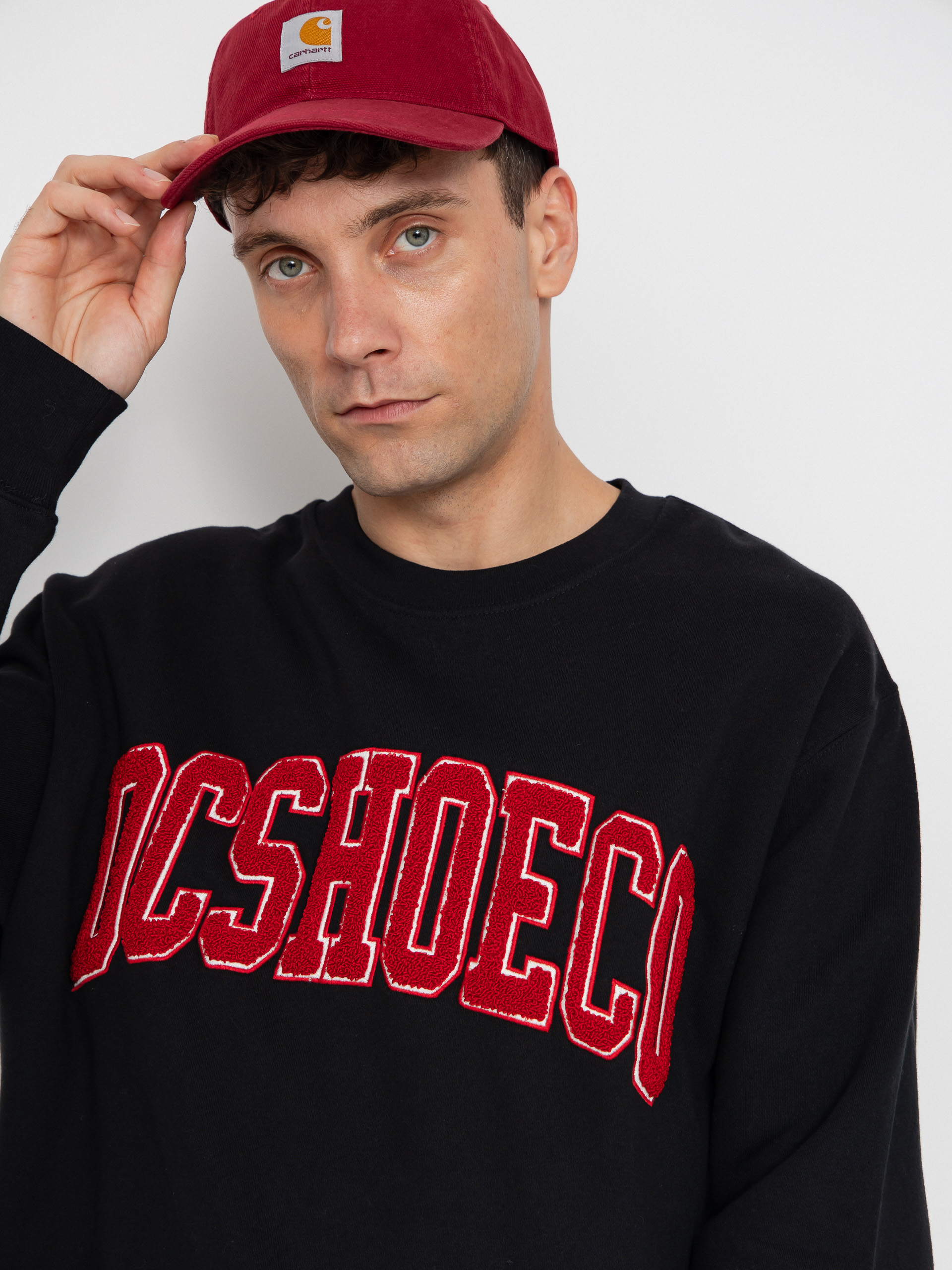 Hanorac DC Varsity Crew (black)