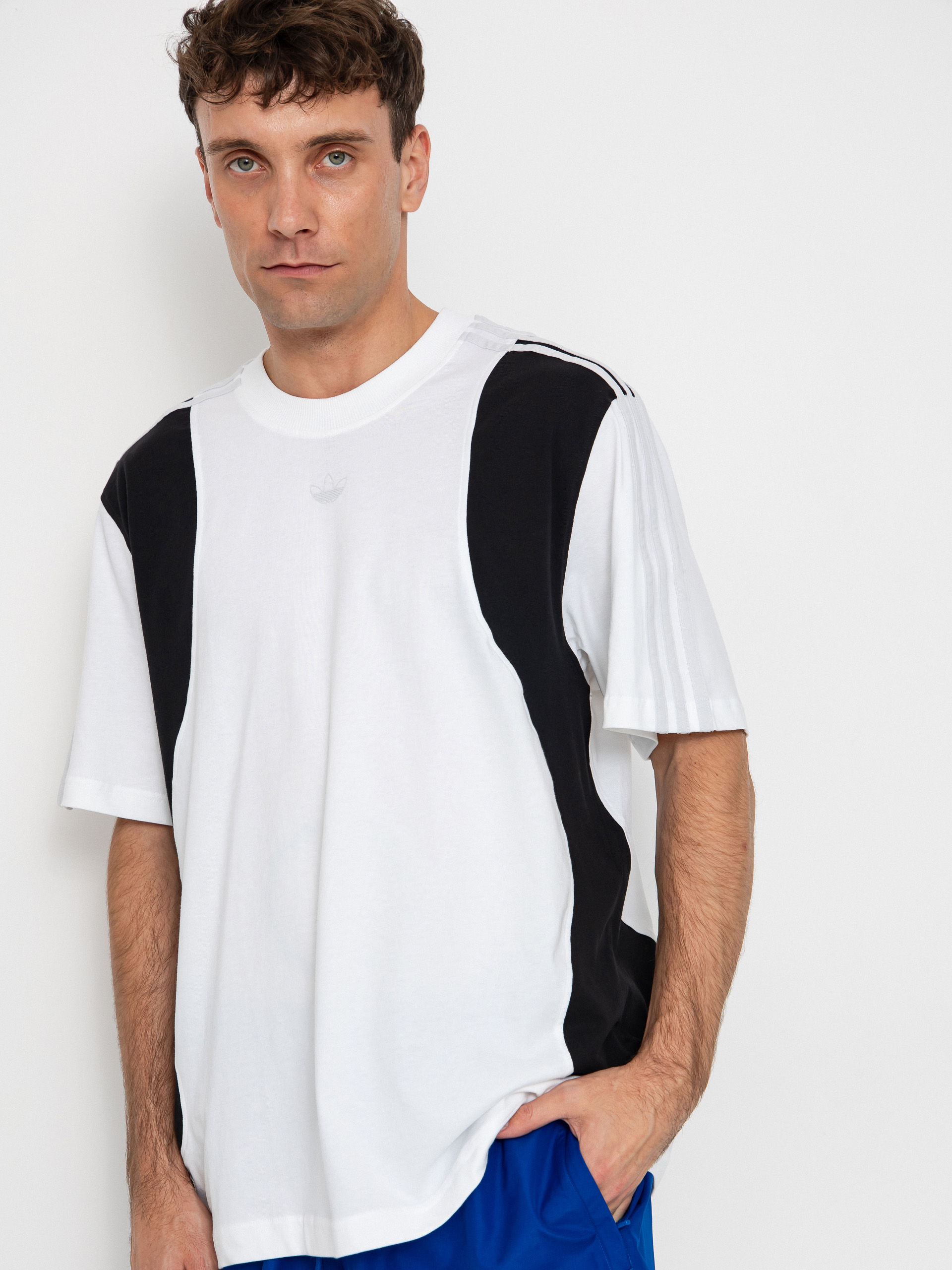 Tricou adidas Tyshawn (white/black)