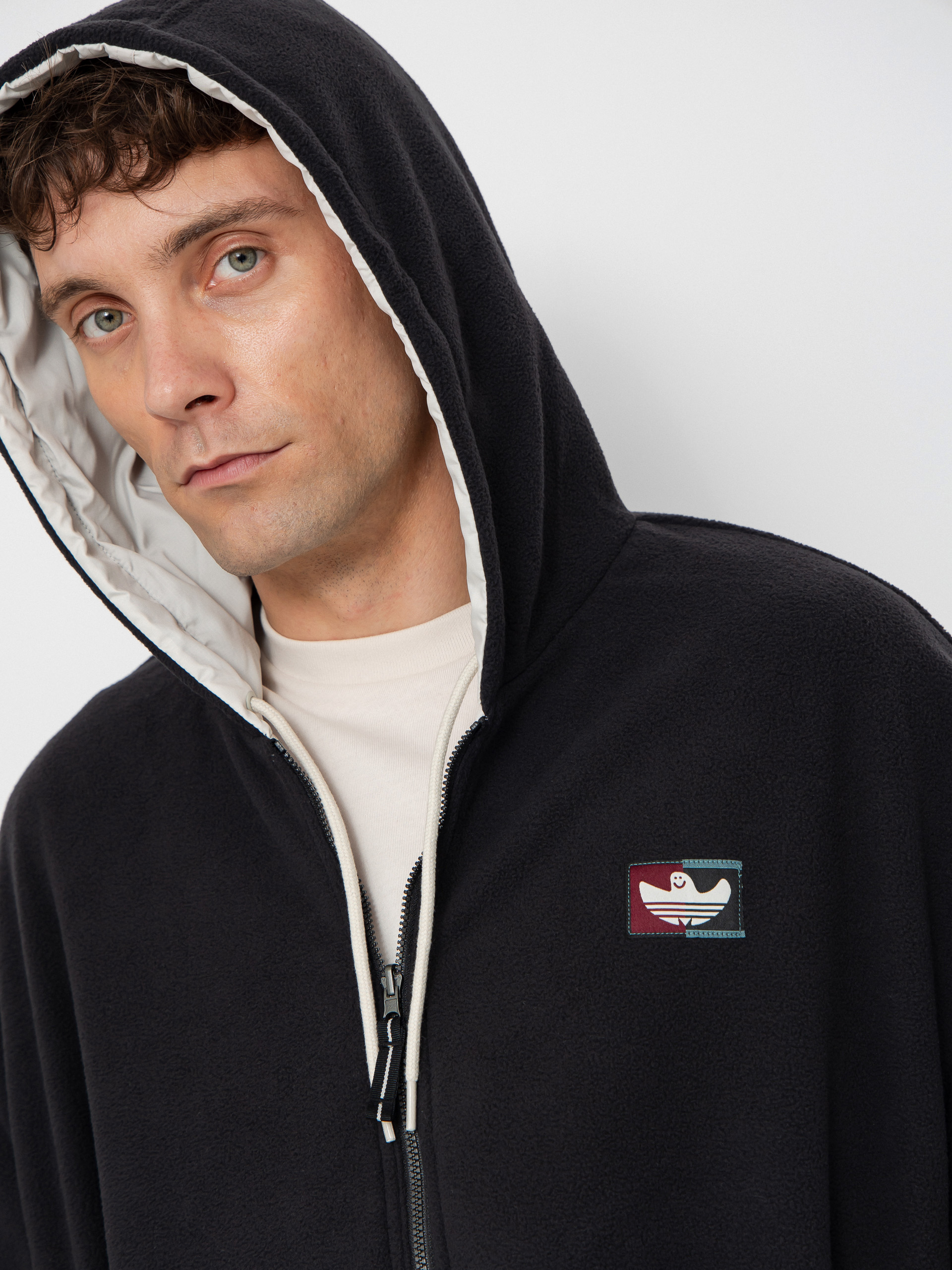 Geacă adidas Shmoo Rev (alumin/black)